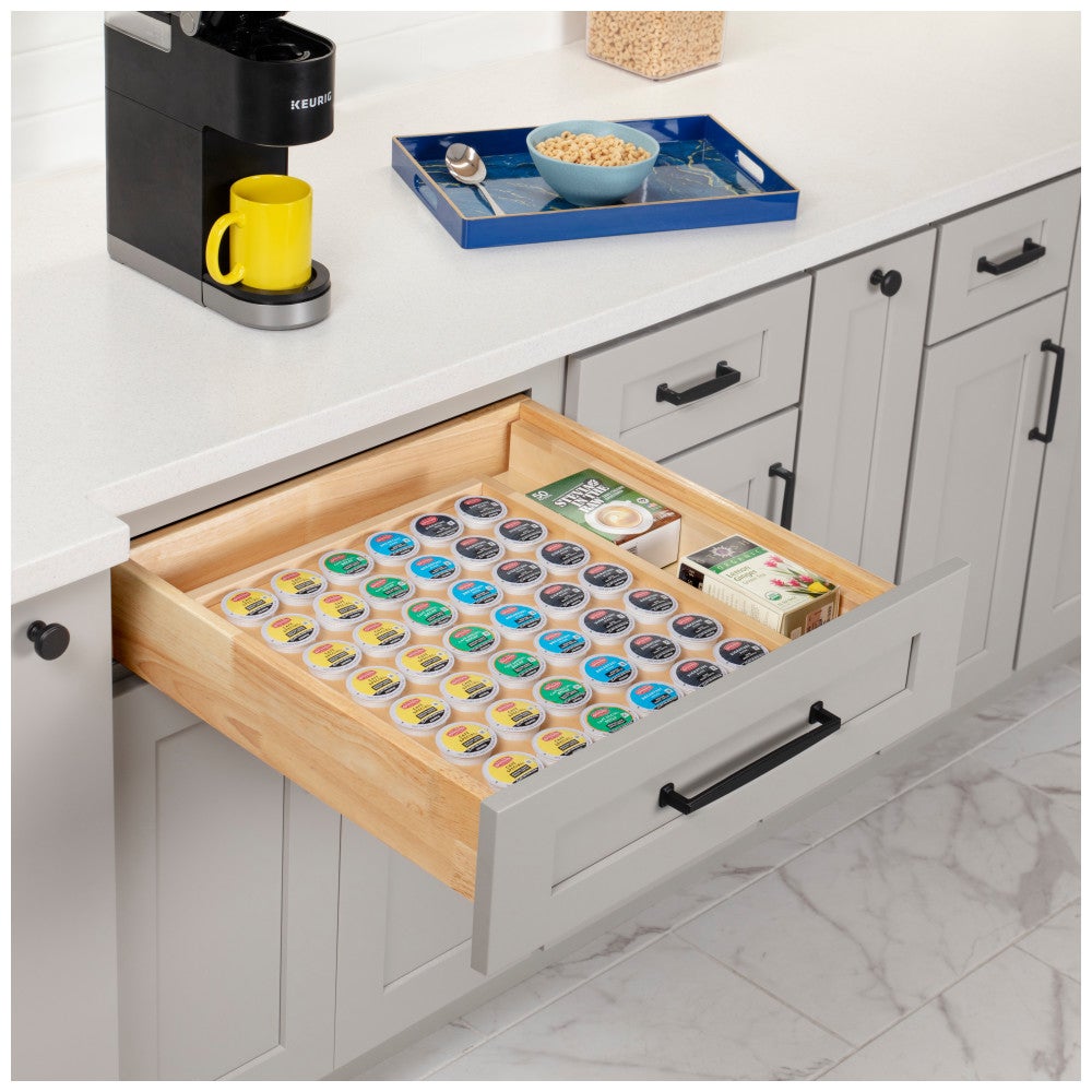 Adjustable Coffee Pod Drawer Insert