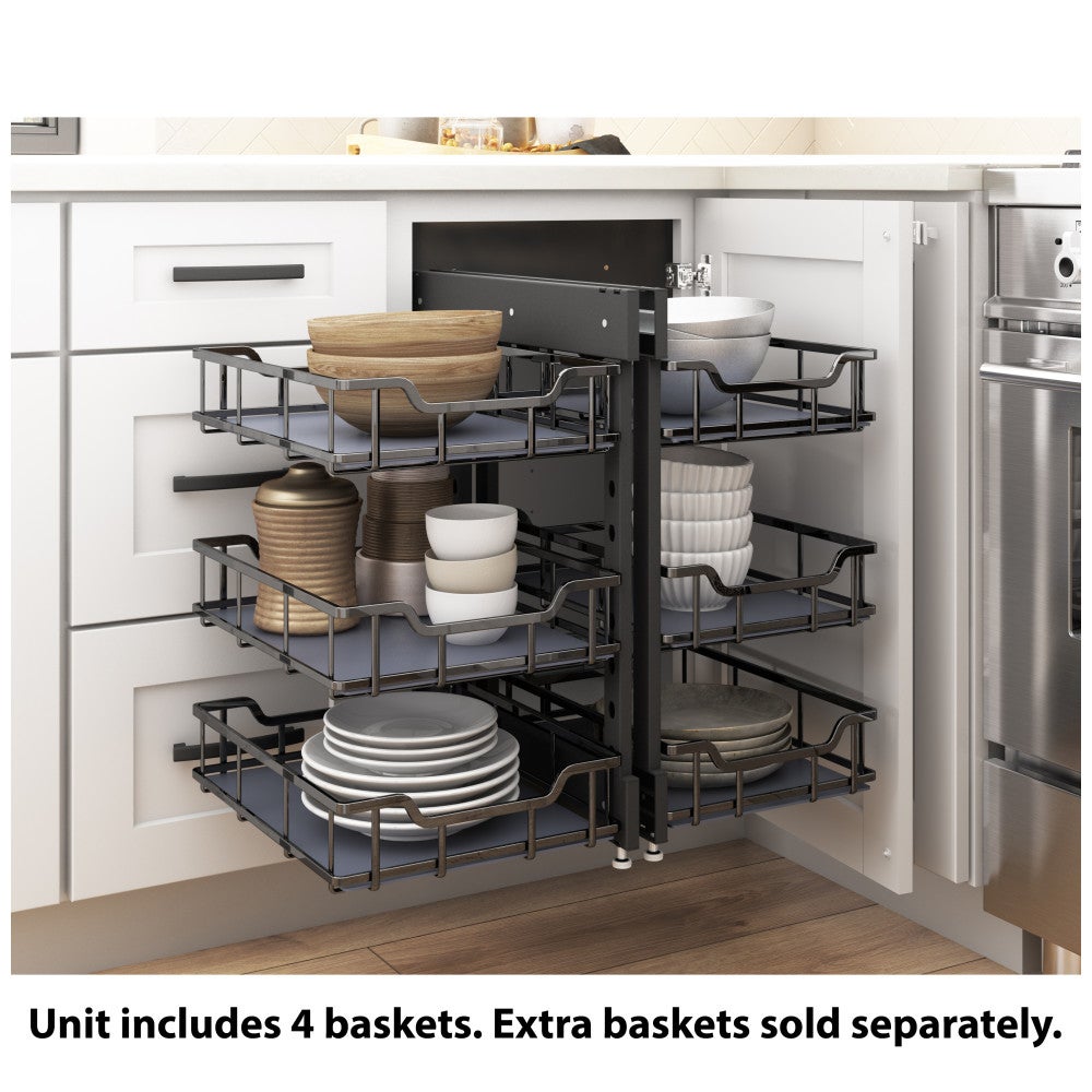STORAGE WITH STYLE® Full-Height Blind Corner Organizer