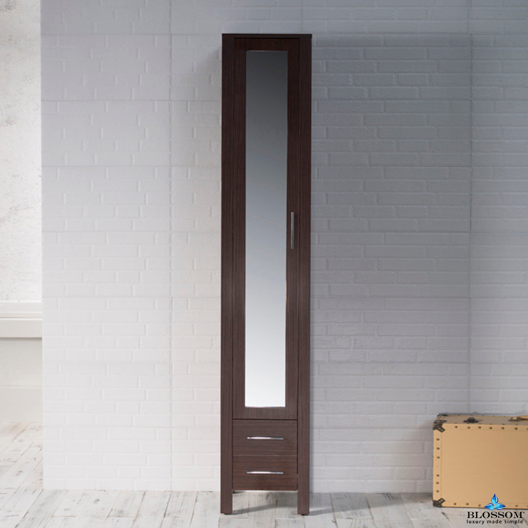 Sydney 15 Inch Mirror Linen Cabinet