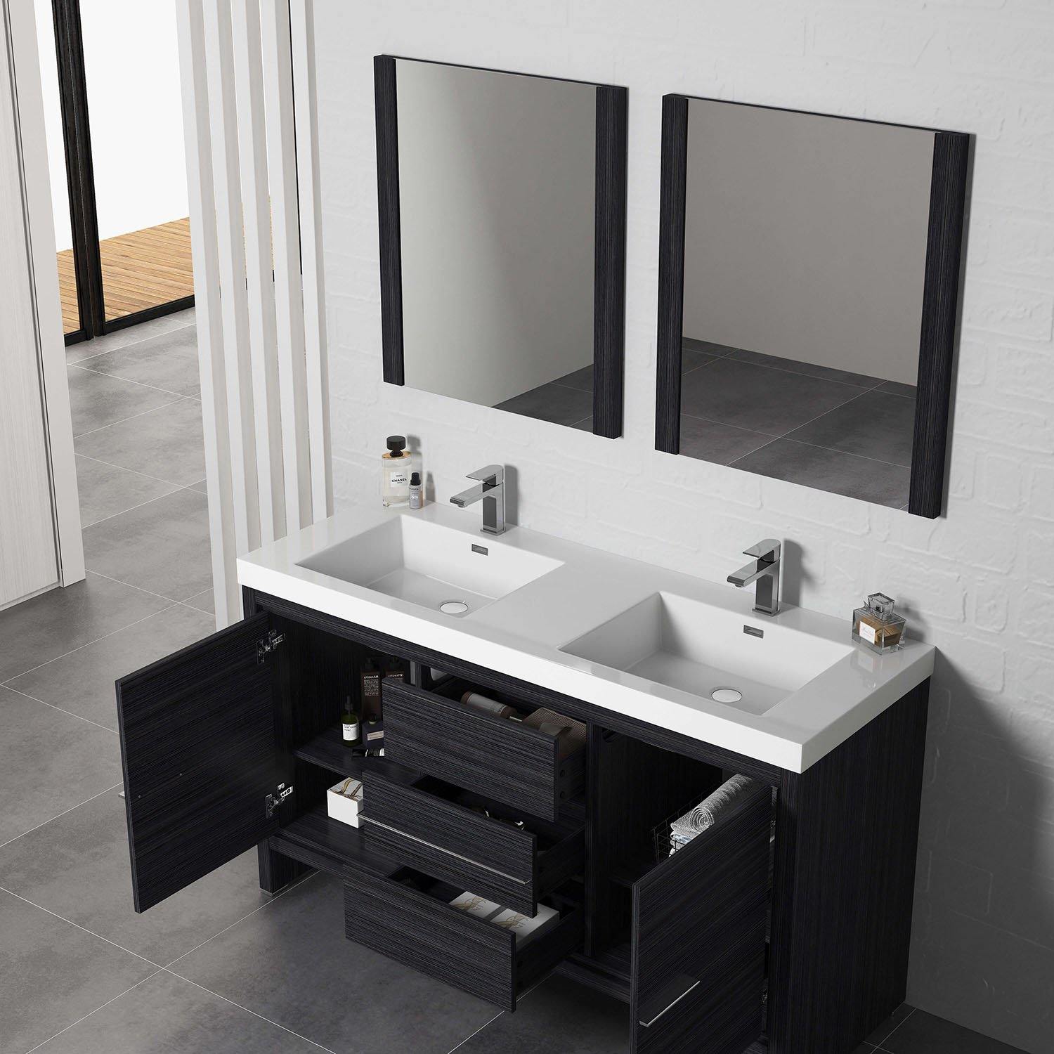 Milan 60 Inch Vanity - ezkitchenbath