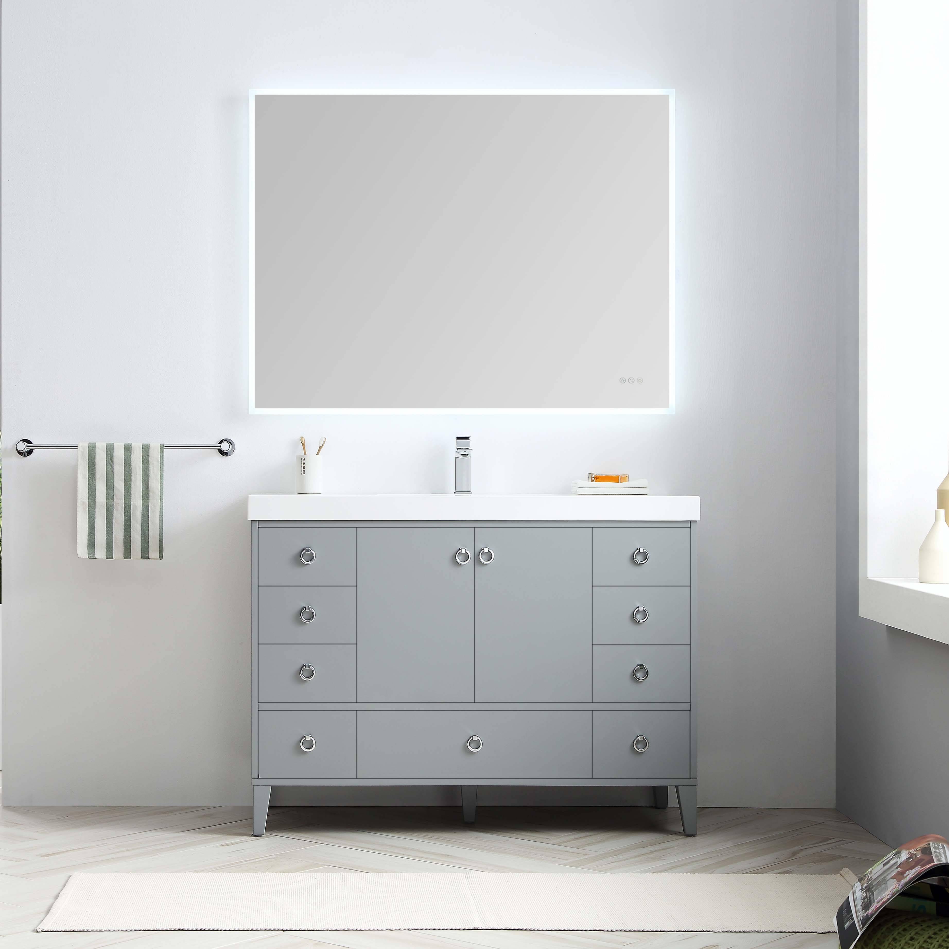 Lyon 48 Inch Vanity – Single Sink - ezkitchenbath
