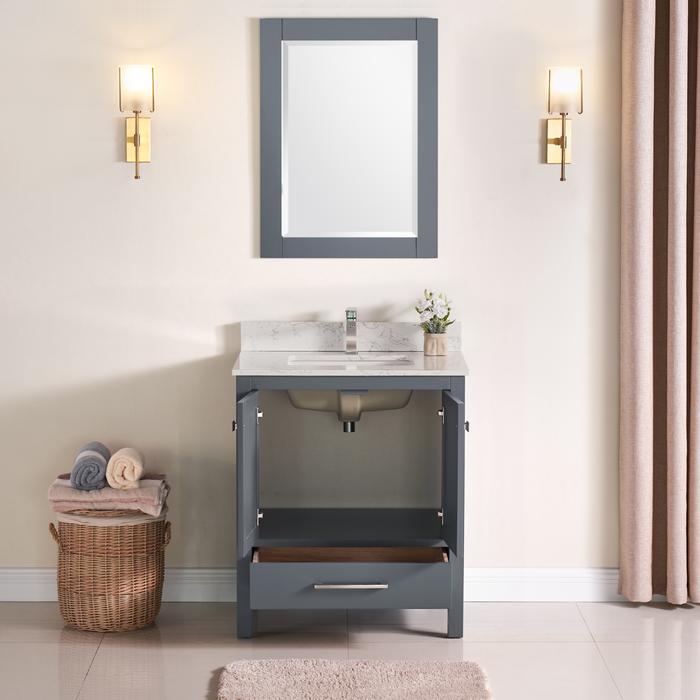 1901 Series 30" Bathroom Vanity Cabinet Set