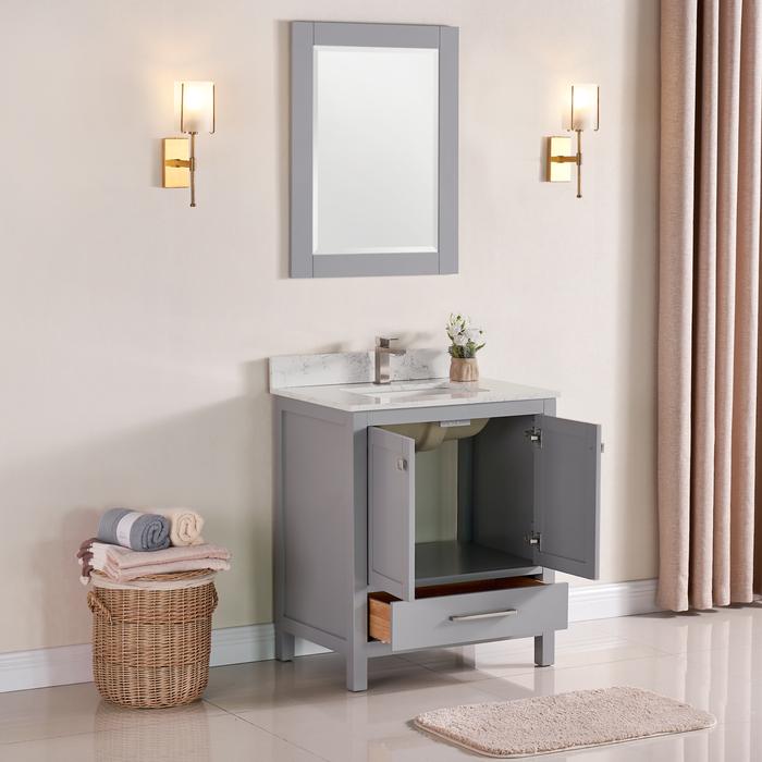 1901 Series 30" Bathroom Vanity Cabinet Set
