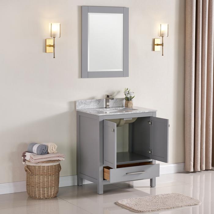 1901 Series 30" Bathroom Vanity Cabinet Set