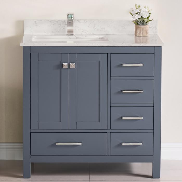 1901 Series 36'' Bathroom Vanity Cabinet Set
