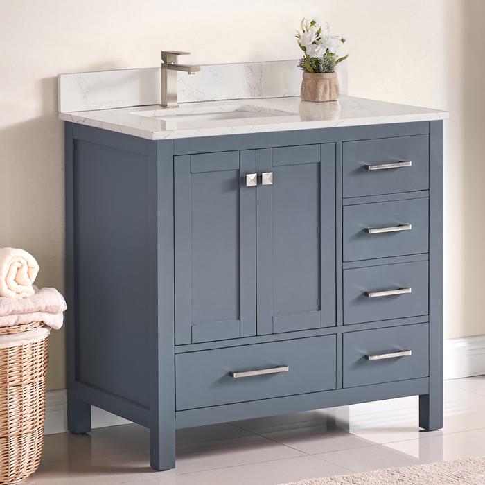 1901 Series 36'' Bathroom Vanity Cabinet Set