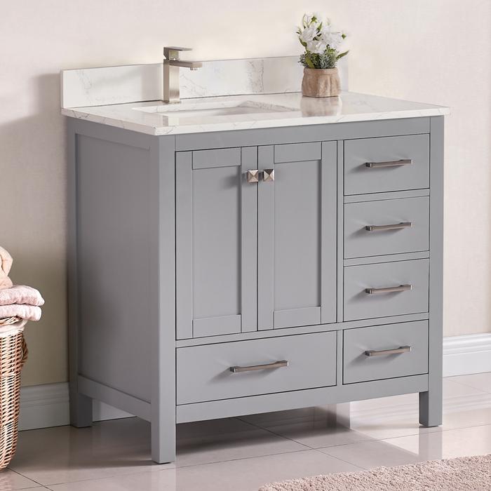 1901 Series 36'' Bathroom Vanity Cabinet Set