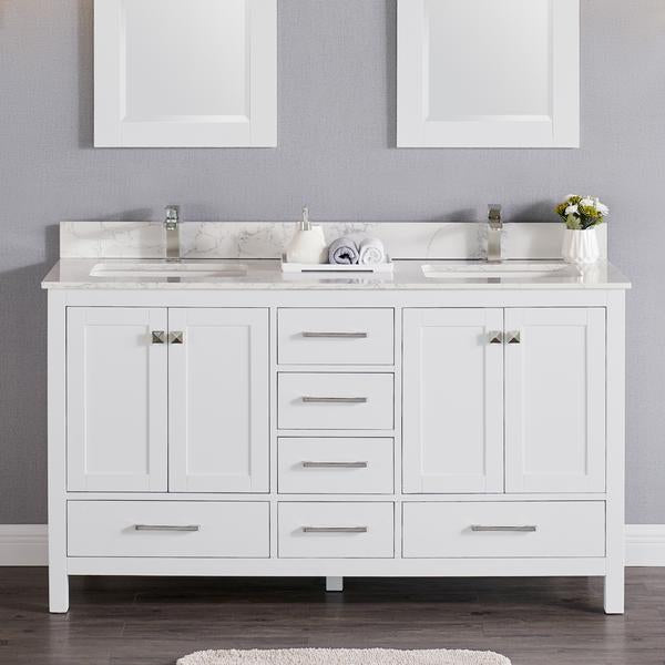 1901 Series 60'' Bathroom Vanity Cabinet Set