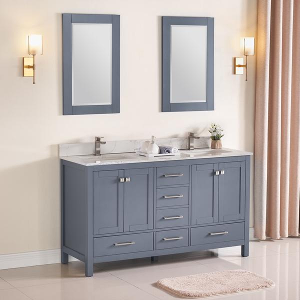 1901 Series 60'' Bathroom Vanity Cabinet Set