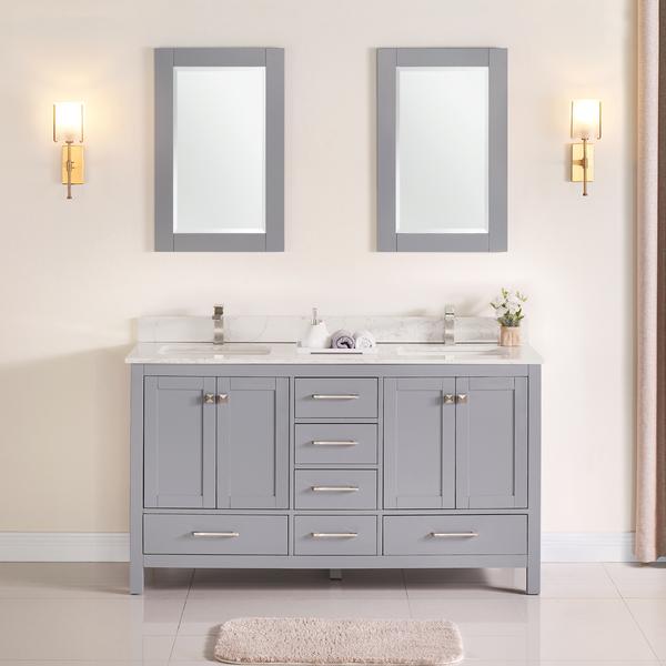 1901 Series 60'' Bathroom Vanity Cabinet Set