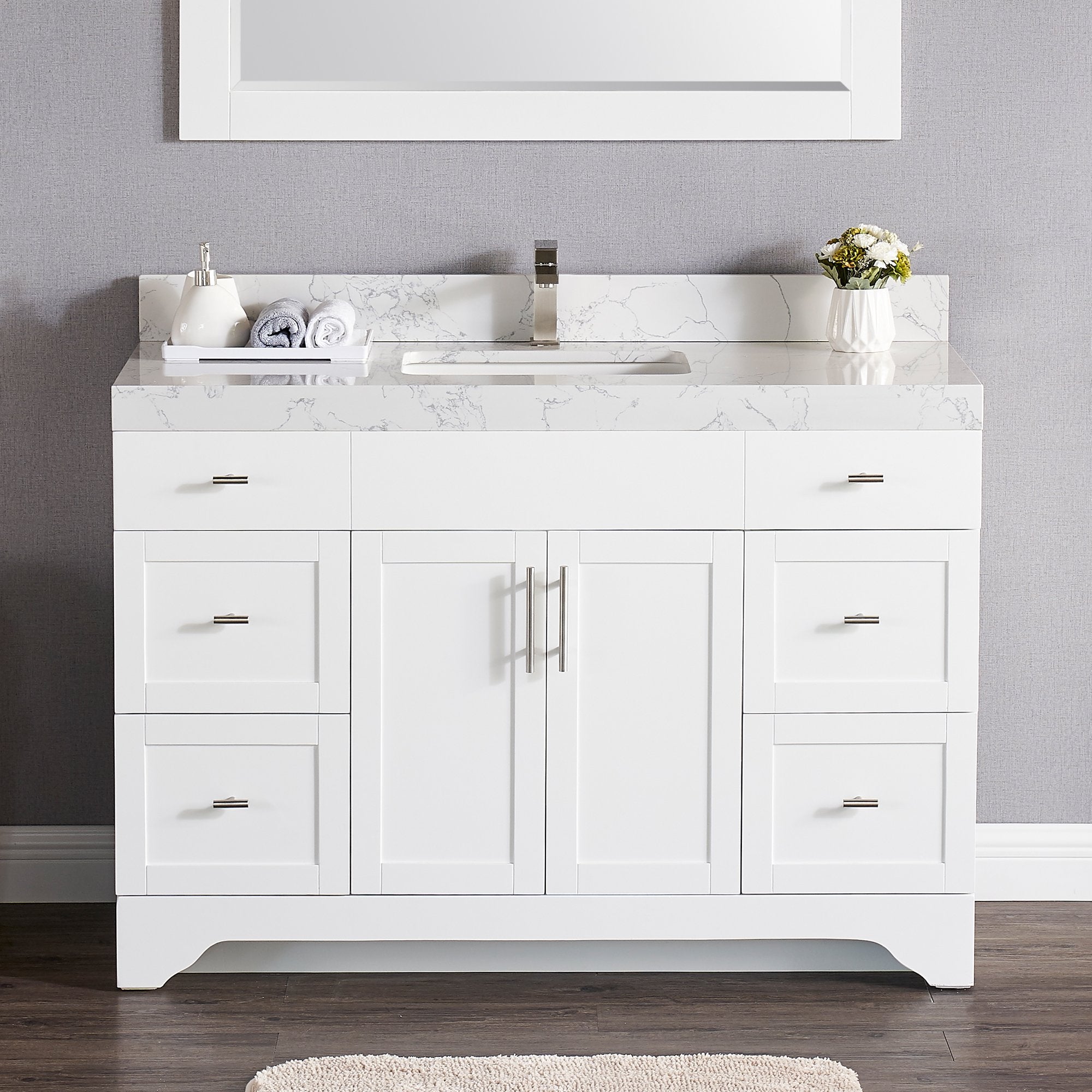 1905 Series 48Inch Bathroom Vanity Cabinet Set