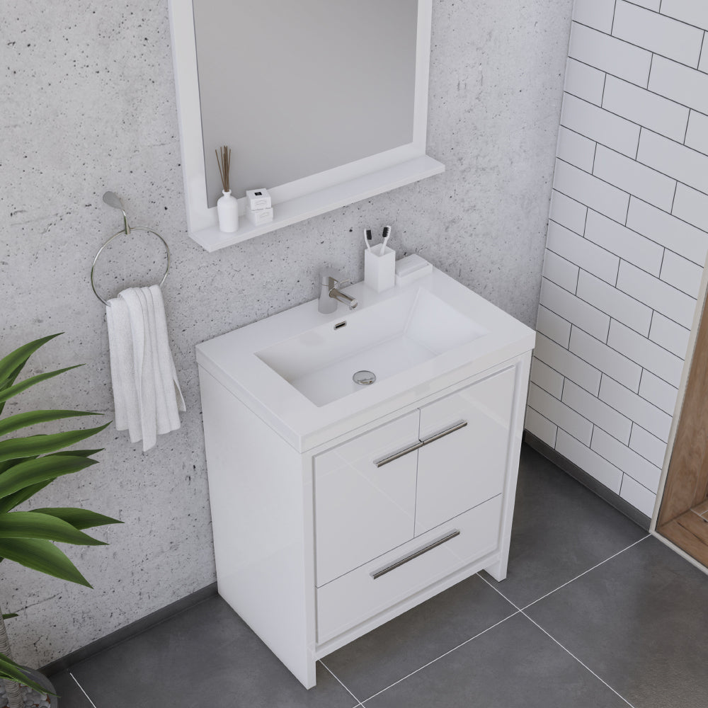 Sortino 30 inch Modern Bathroom Vanity
