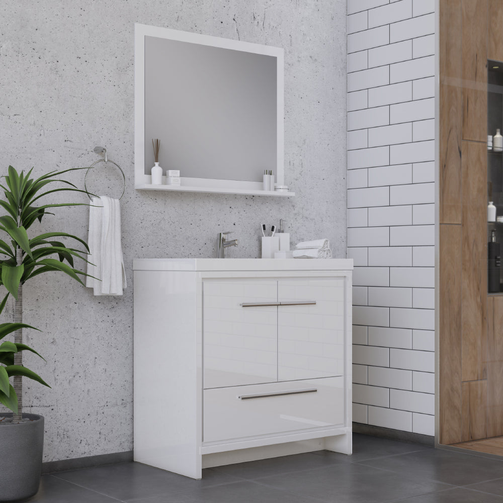 Sortino 36 inch Modern Bathroom Vanity