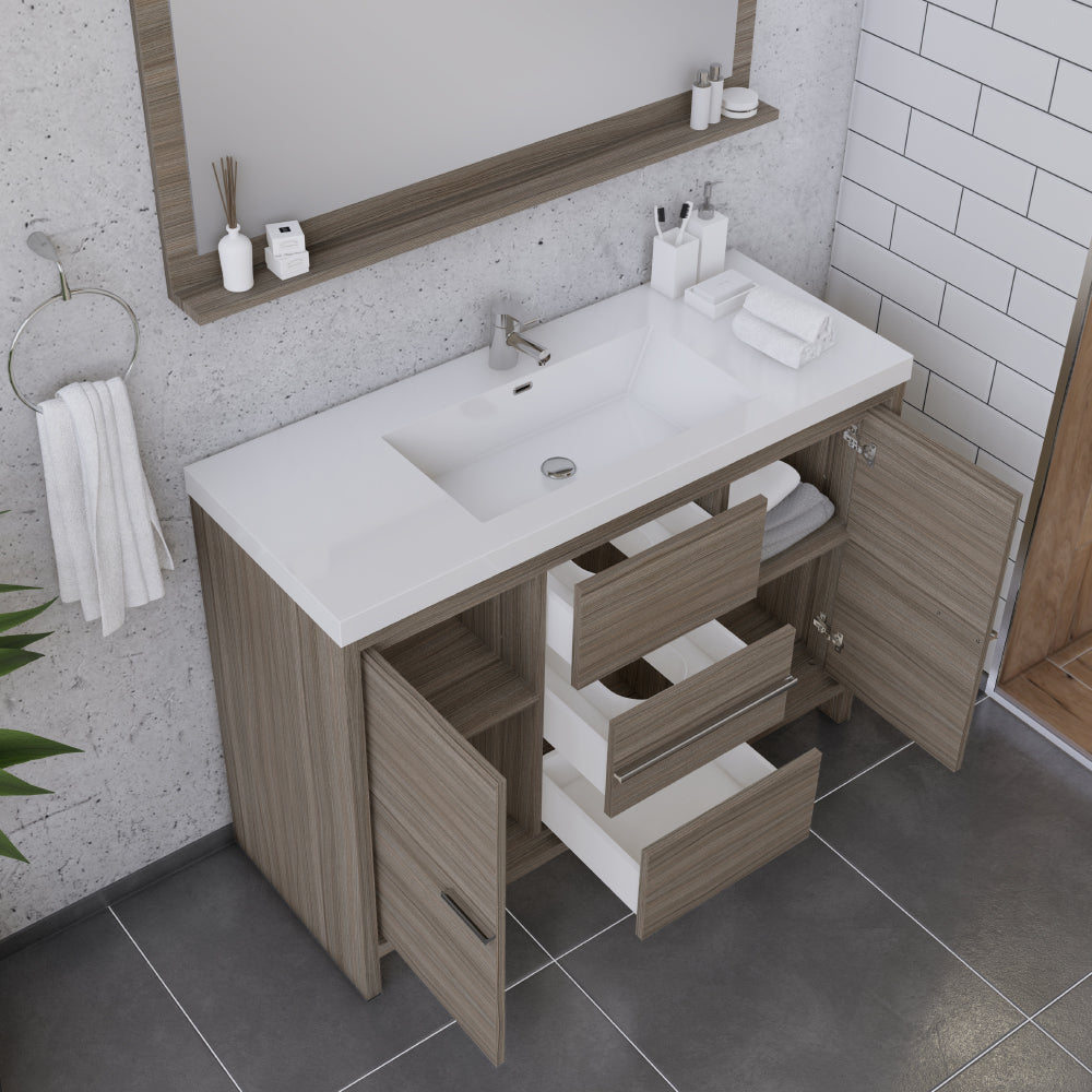 Sortino 60 Single inch Modern Bathroom Vanity