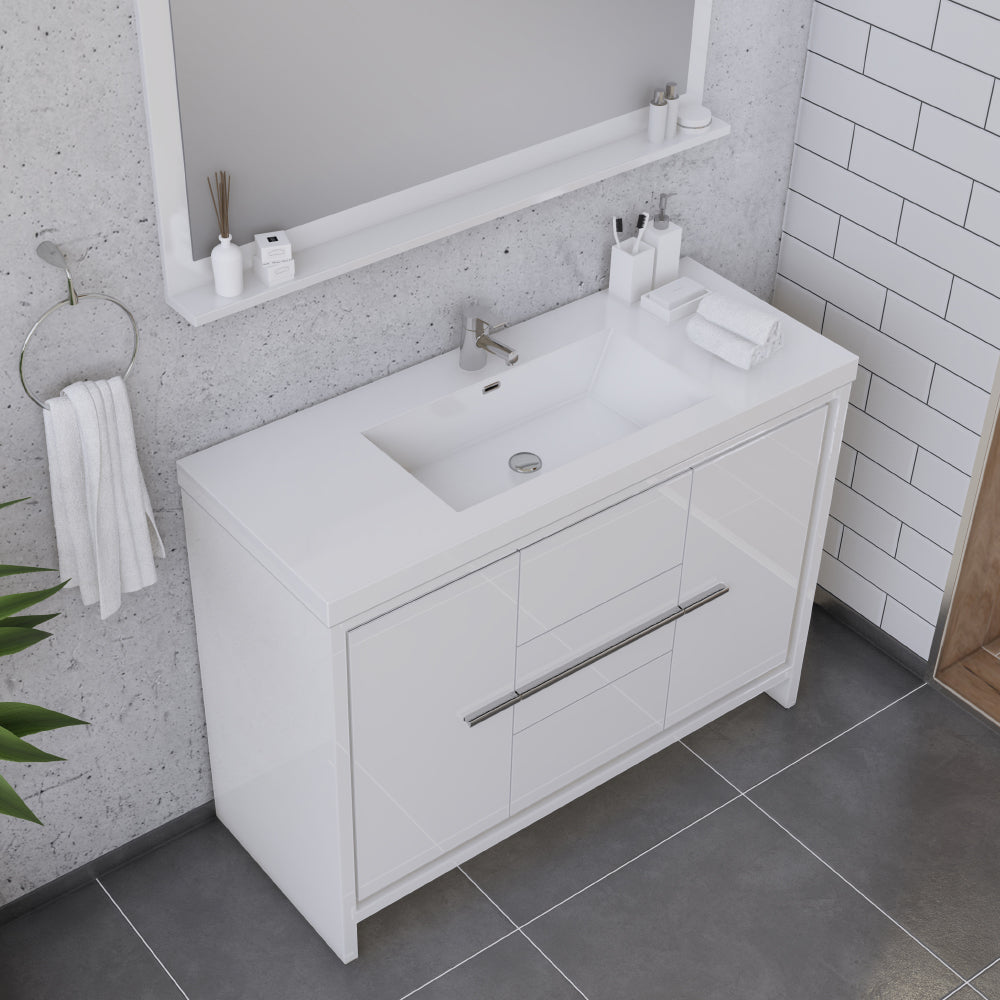 Sortino 48 inch Modern Bathroom Vanity