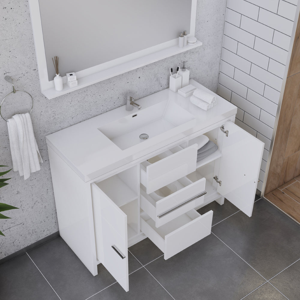Sortino 48 inch Modern Bathroom Vanity