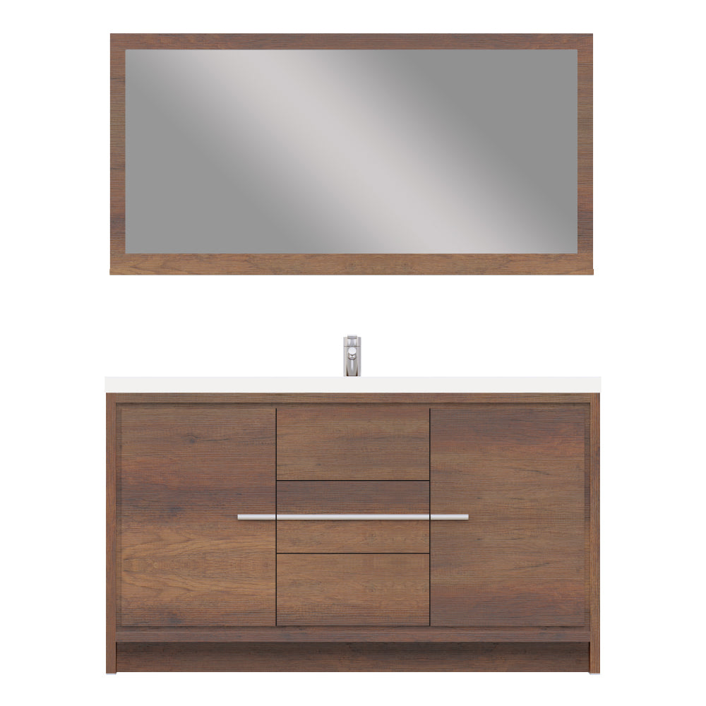 Sortino 60 Single inch Modern Bathroom Vanity