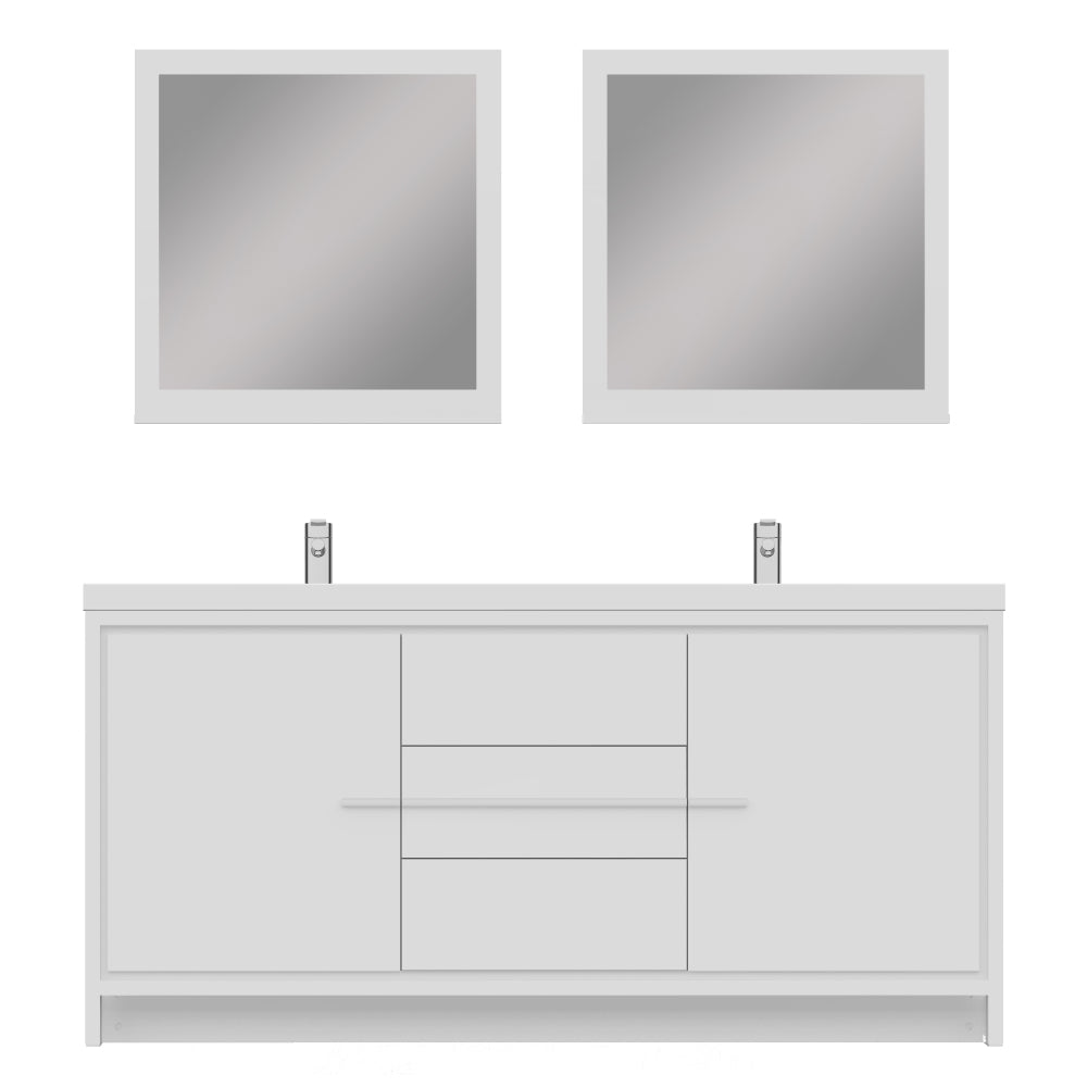 Sortino 72 inch Modern Bathroom Vanity