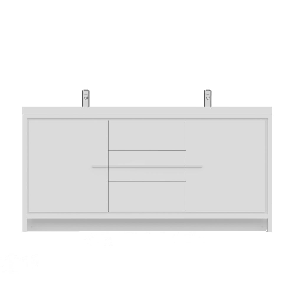 Sortino 72 inch Modern Bathroom Vanity