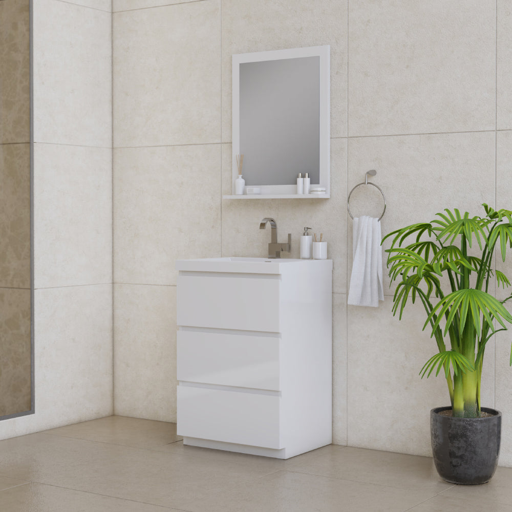 Paterno 24 inch Modern Freestanding Bathroom Vanity