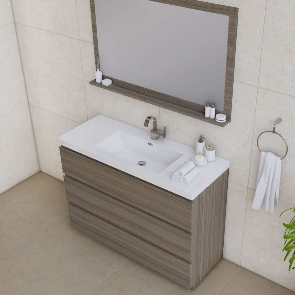 Paterno 48 inch Modern Freestanding Bathroom Vanity