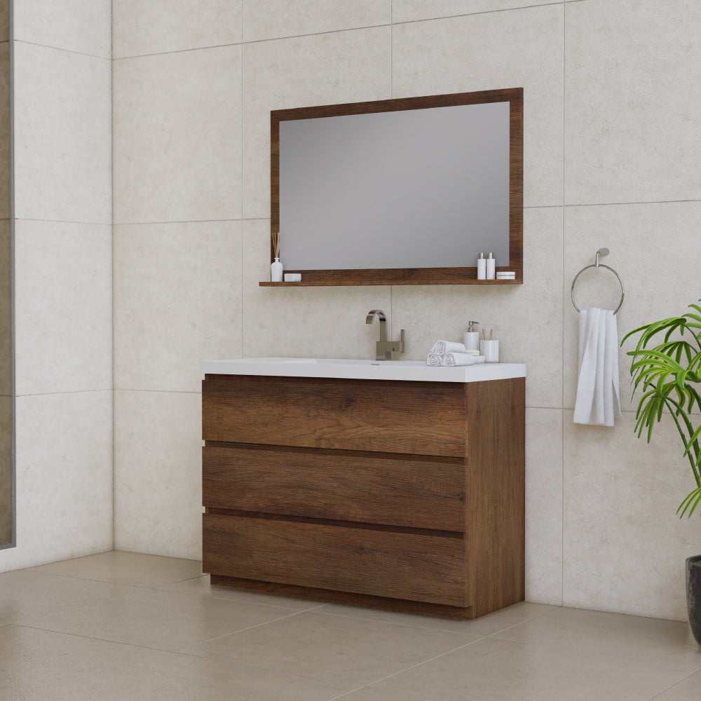 Paterno 48 inch Modern Freestanding Bathroom Vanity