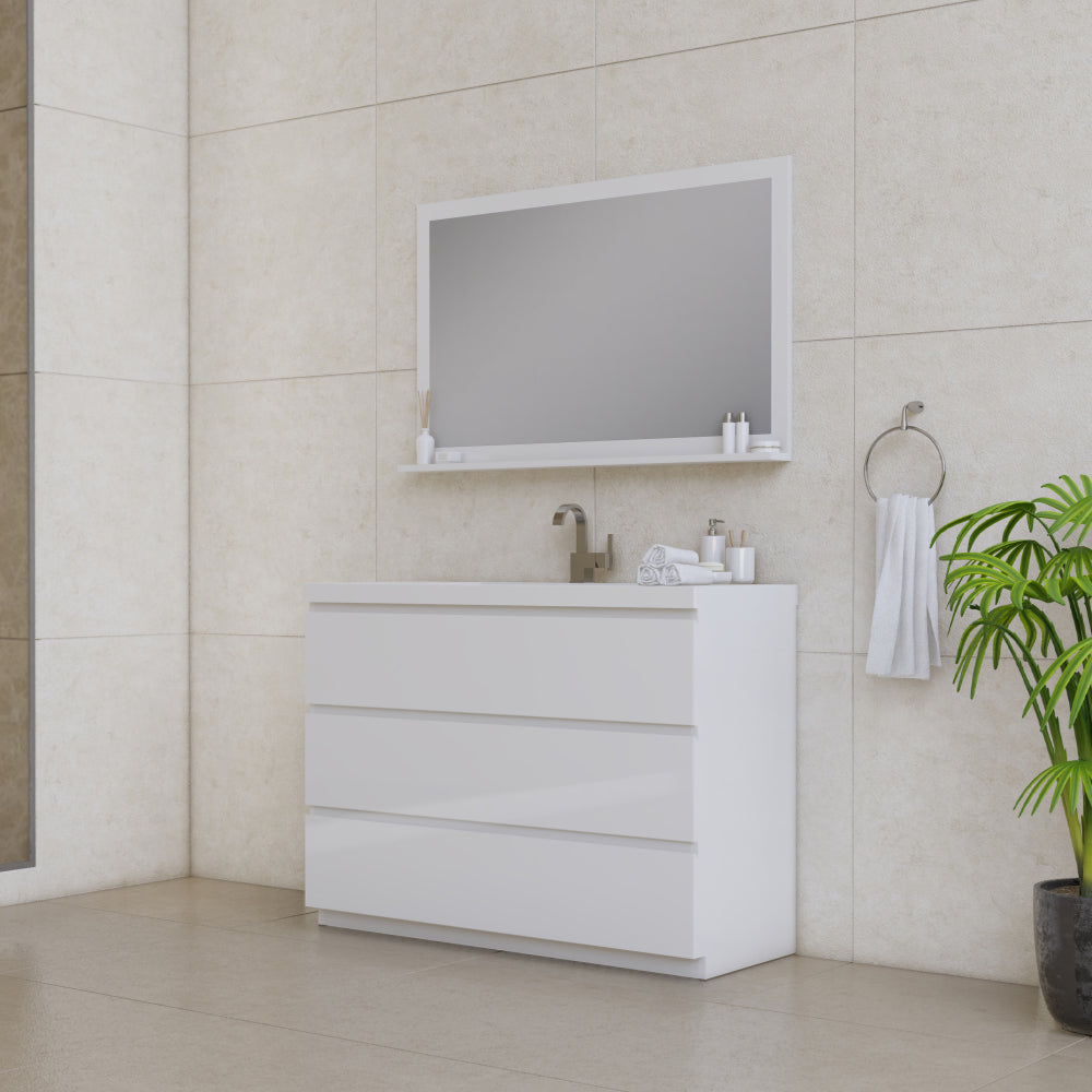 Paterno 48 inch Modern Freestanding Bathroom Vanity