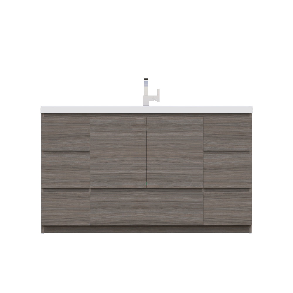 Paterno 60 inch Single Modern Freestanding Bathroom Vanity