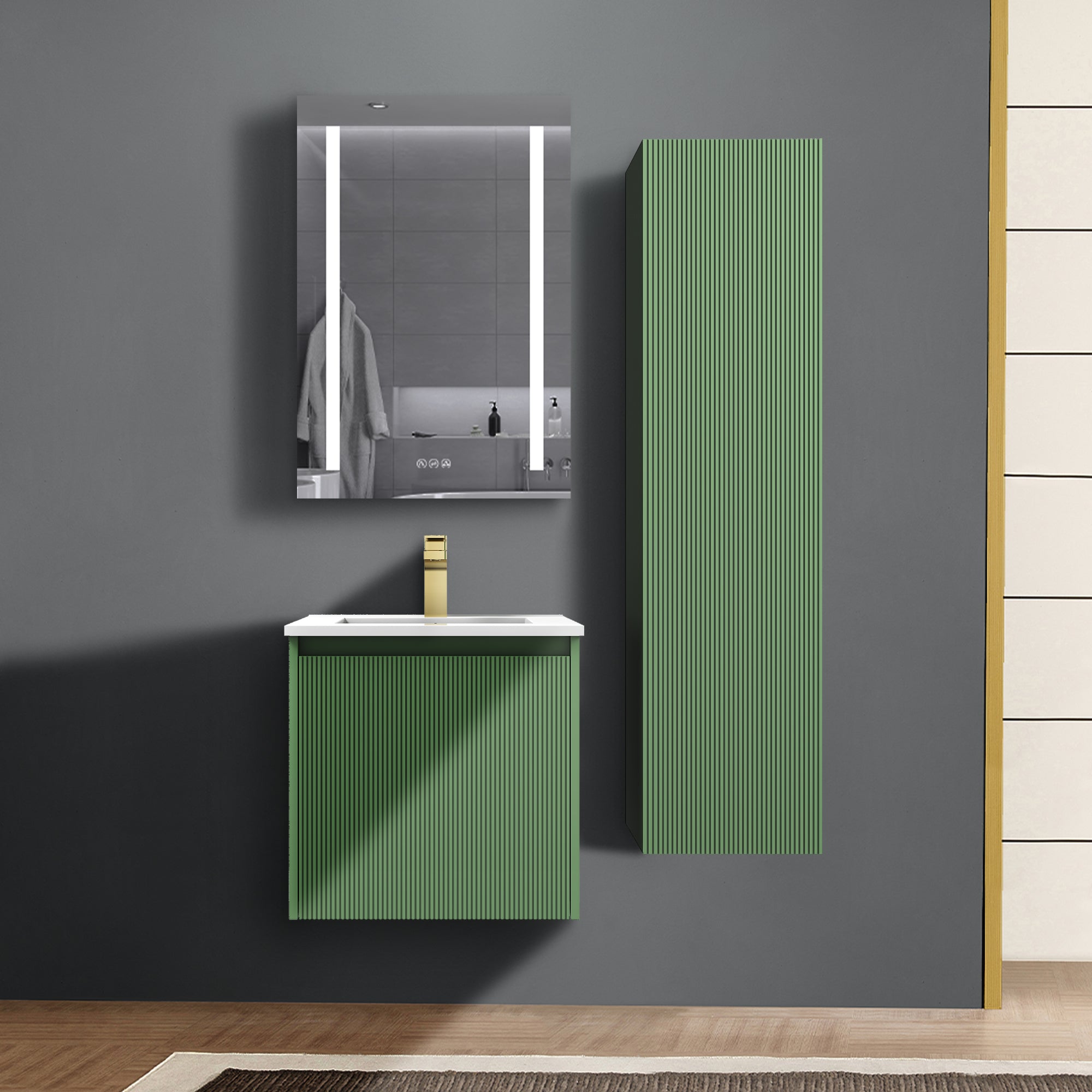 Positano 20'' Vanity✔️Base Cabinet Only