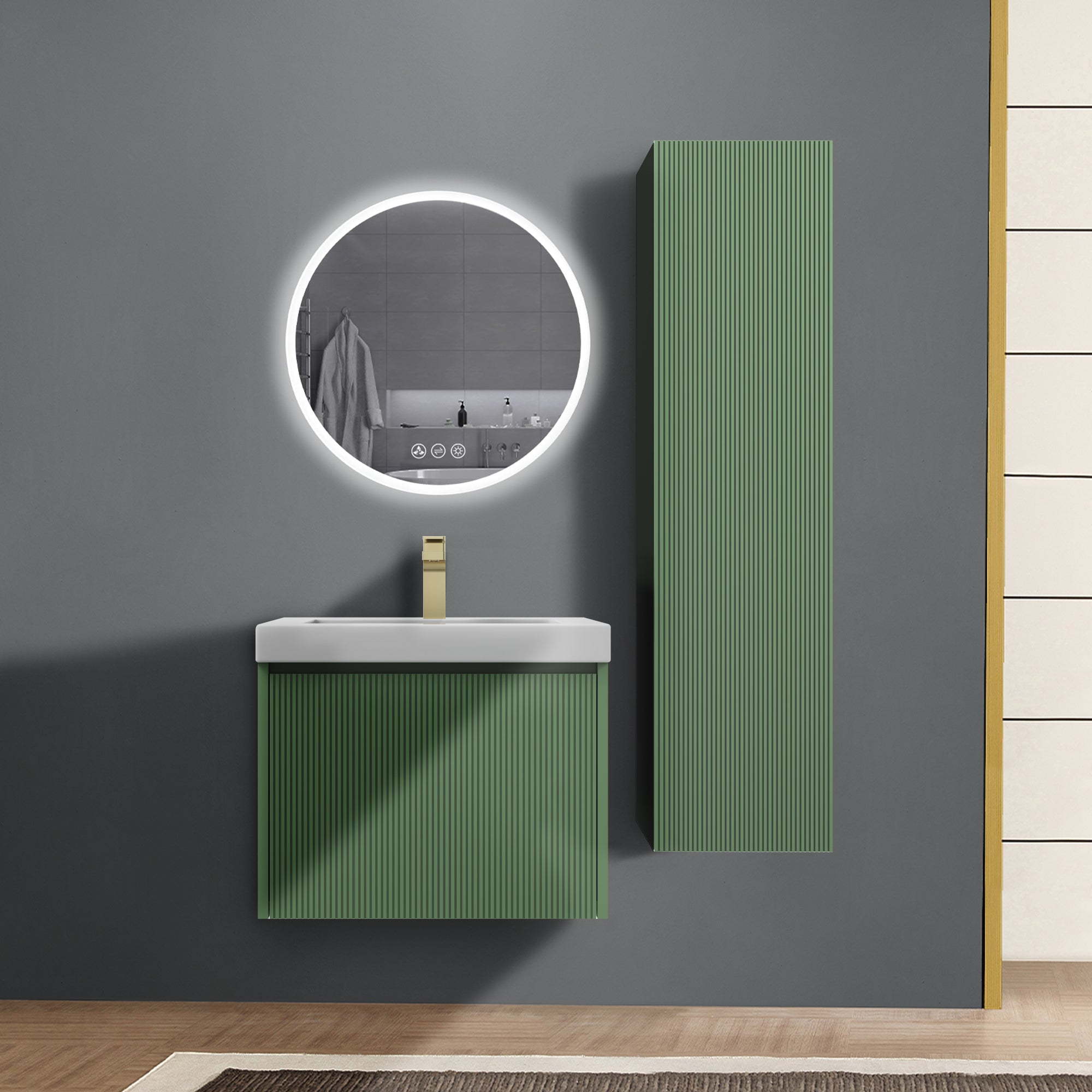 Positano 24'' Vanity✔️Base Cabinet Only