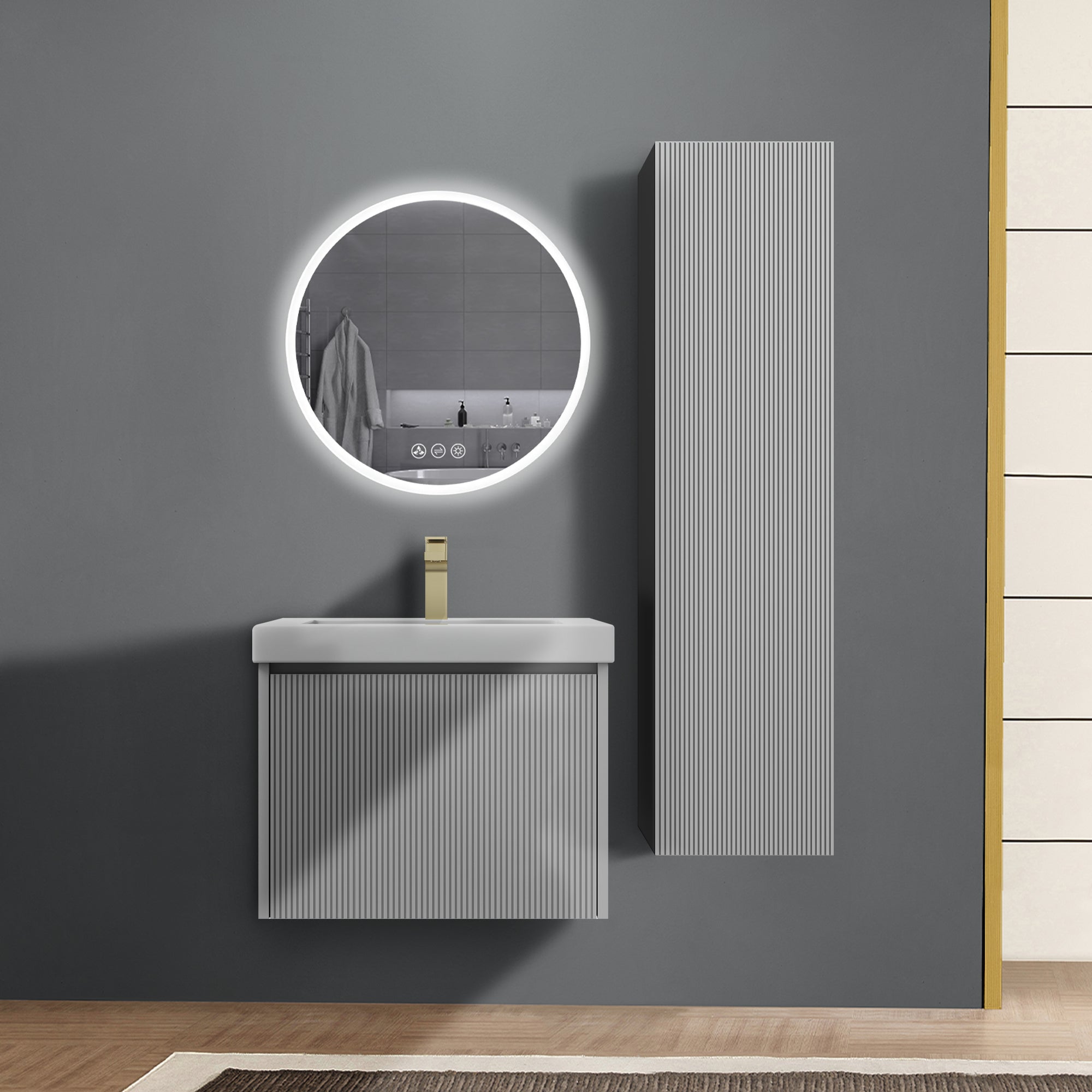 Positano 24'' Vanity✔️Base Cabinet Only