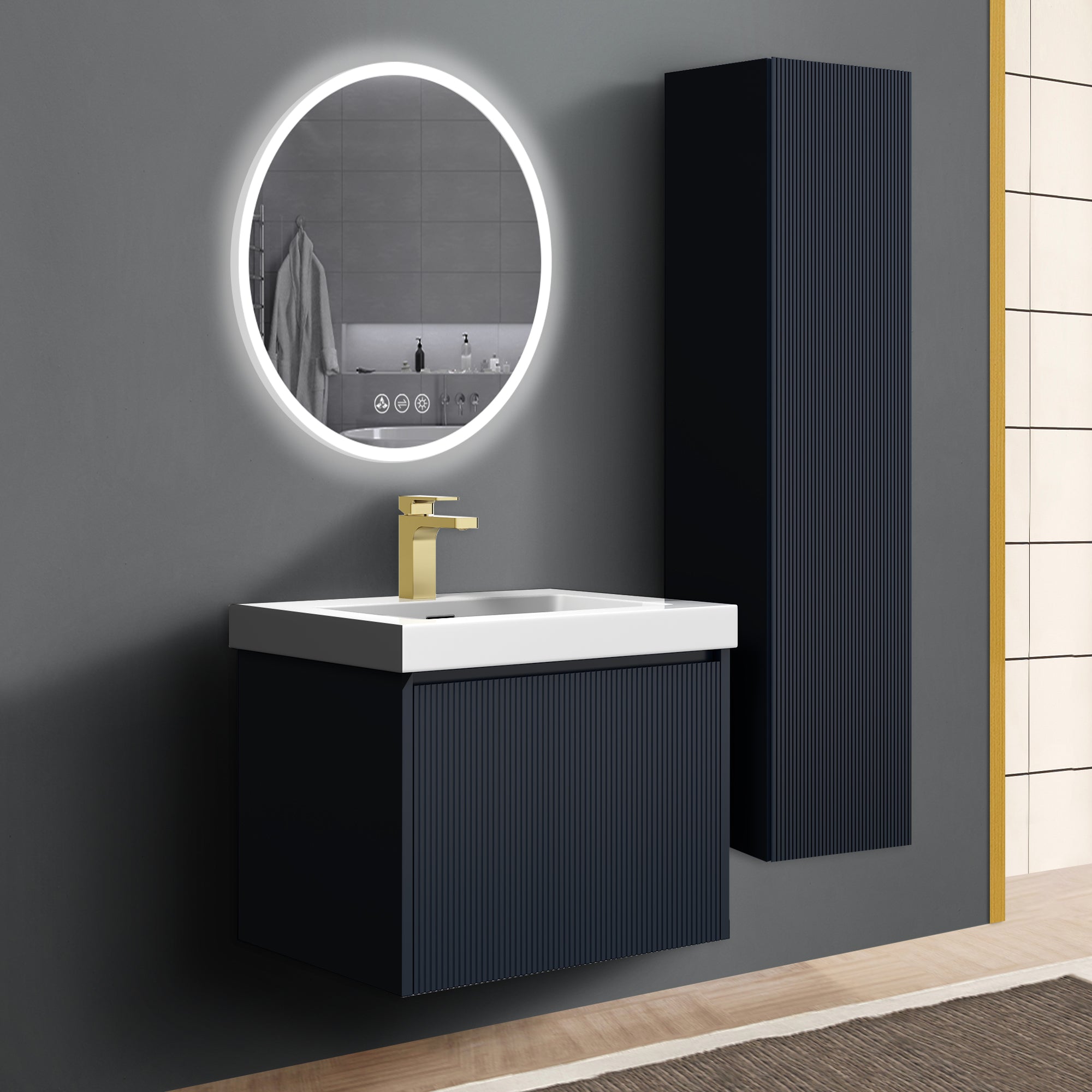 Positano 24'' Vanity✔️Base Cabinet Only