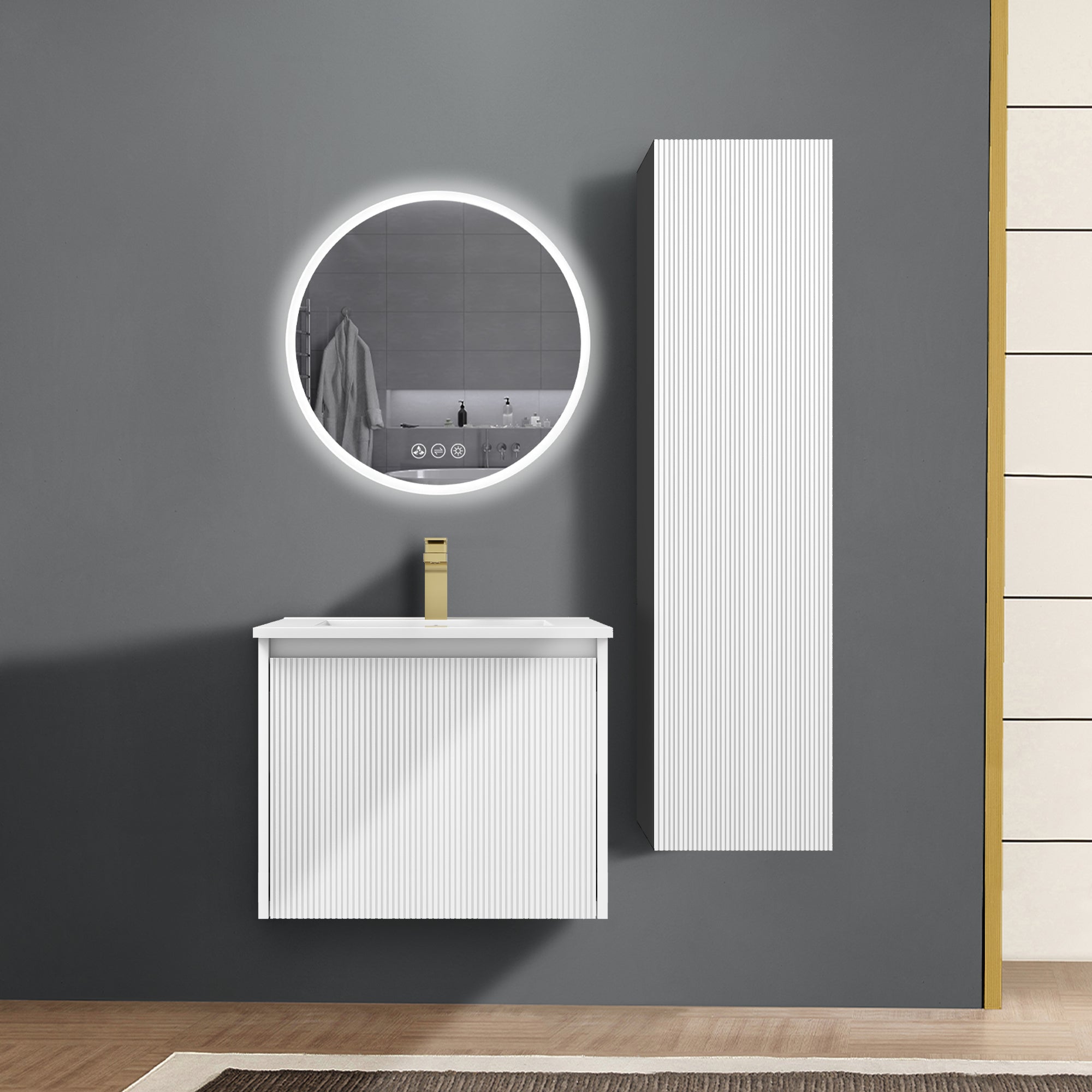 Positano 24'' Vanity✔️Base Cabinet Only