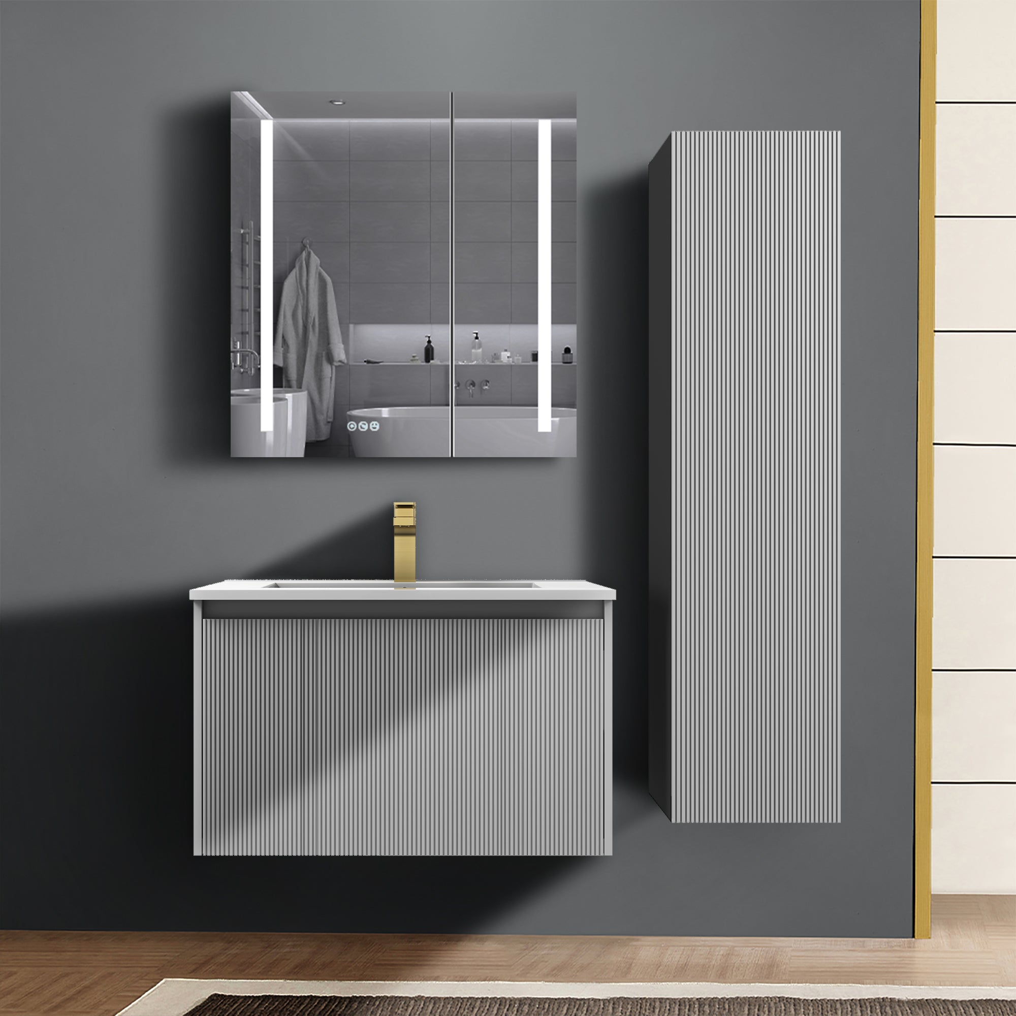 Positano 30'' Vanity✔️Base Cabinet Only