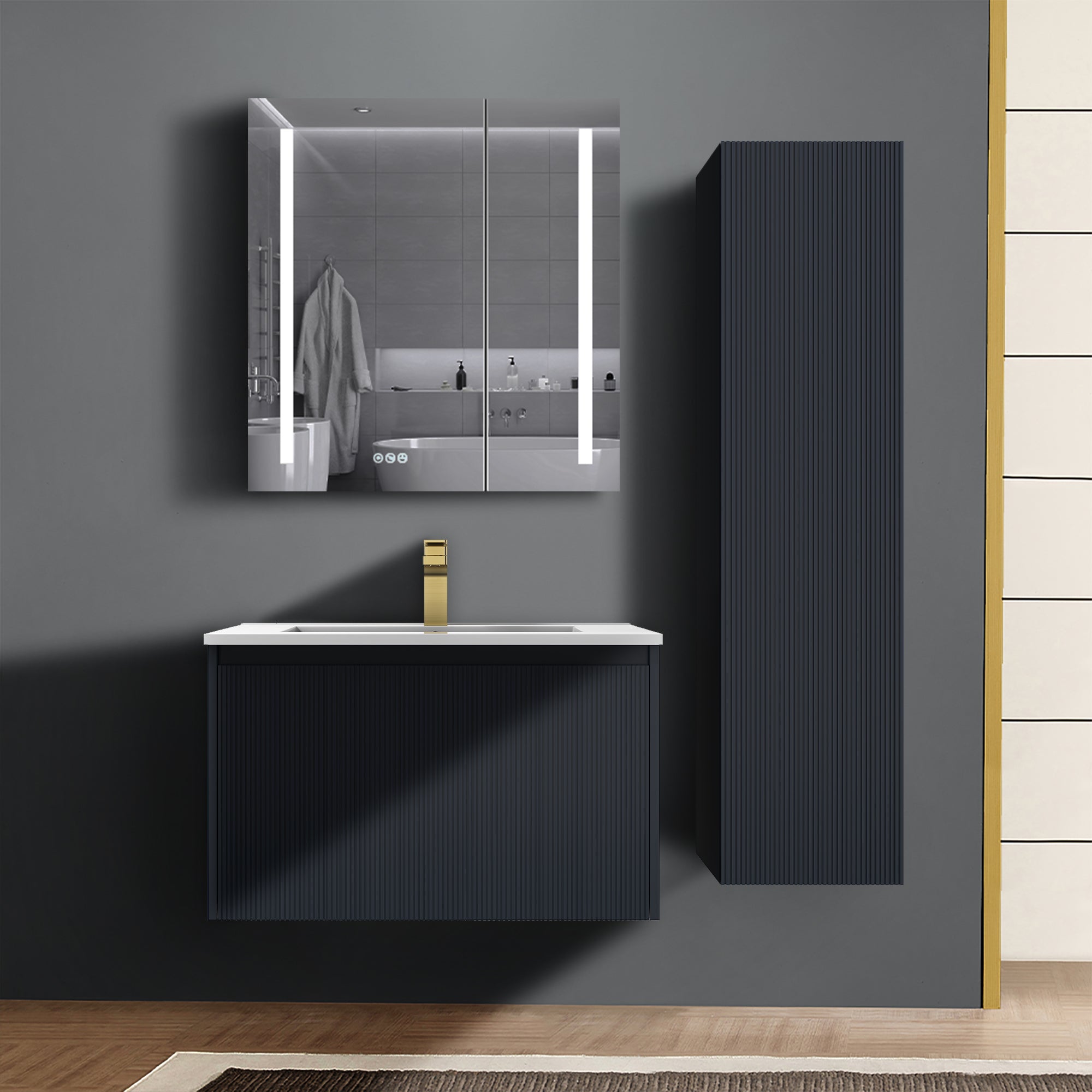 Positano 30'' Vanity✔️Base Cabinet Only