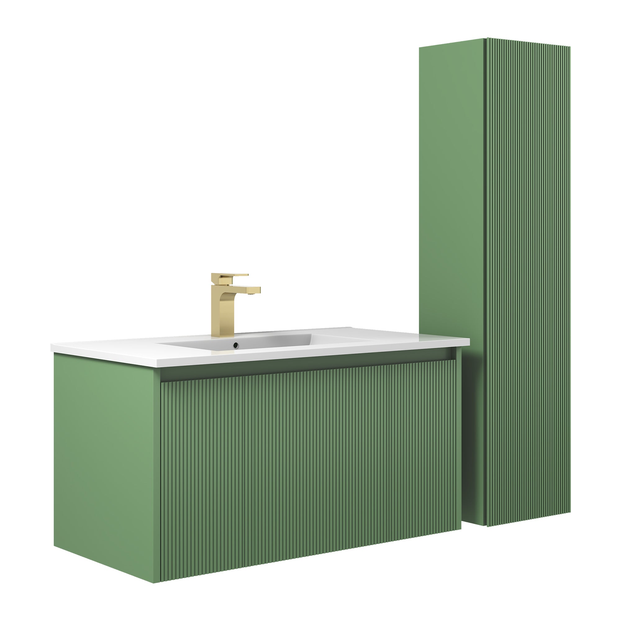 Positano 36'' Vanity✔️Base Cabinet Only