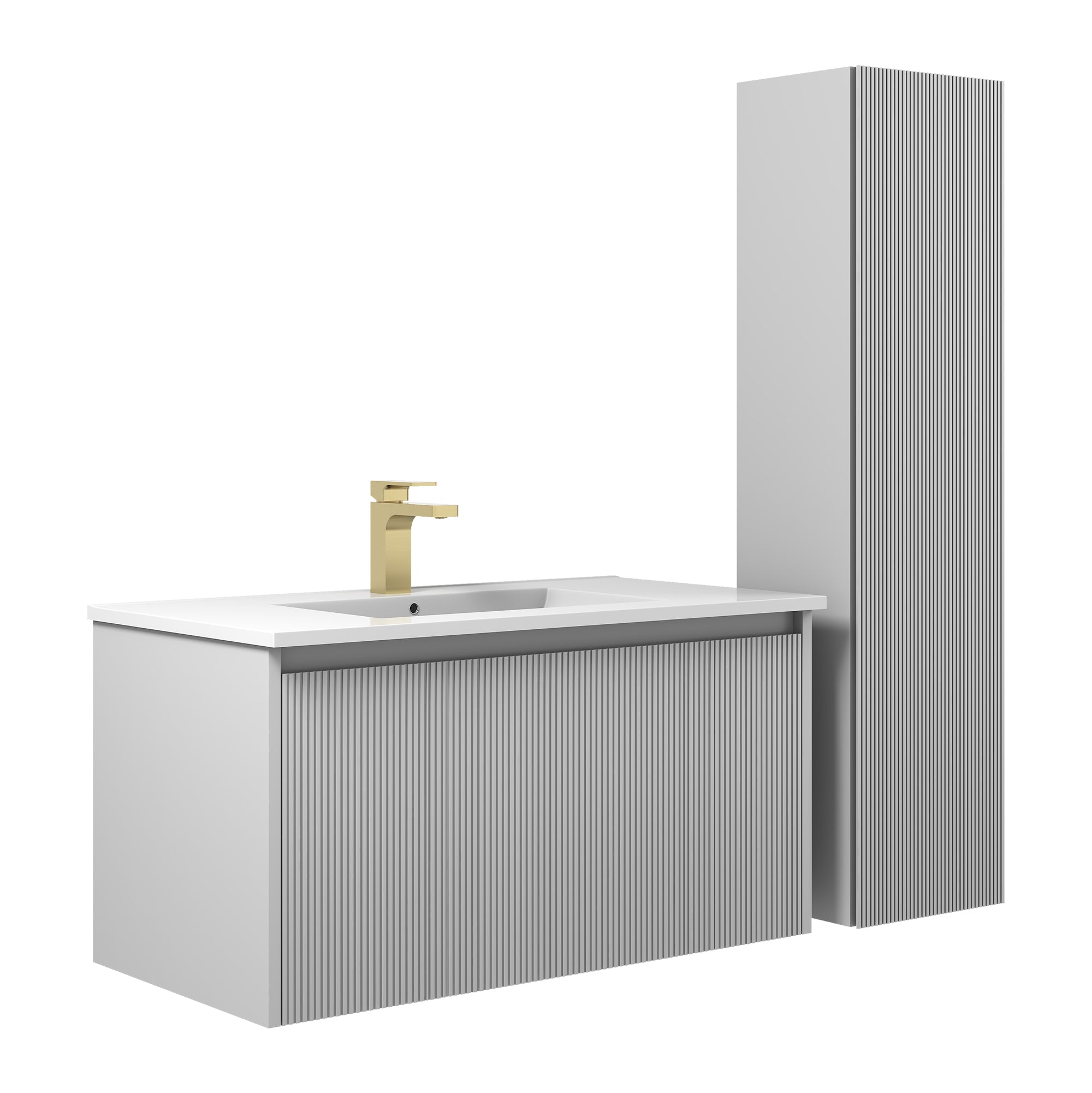 Positano 36'' Vanity✔️Base Cabinet Only