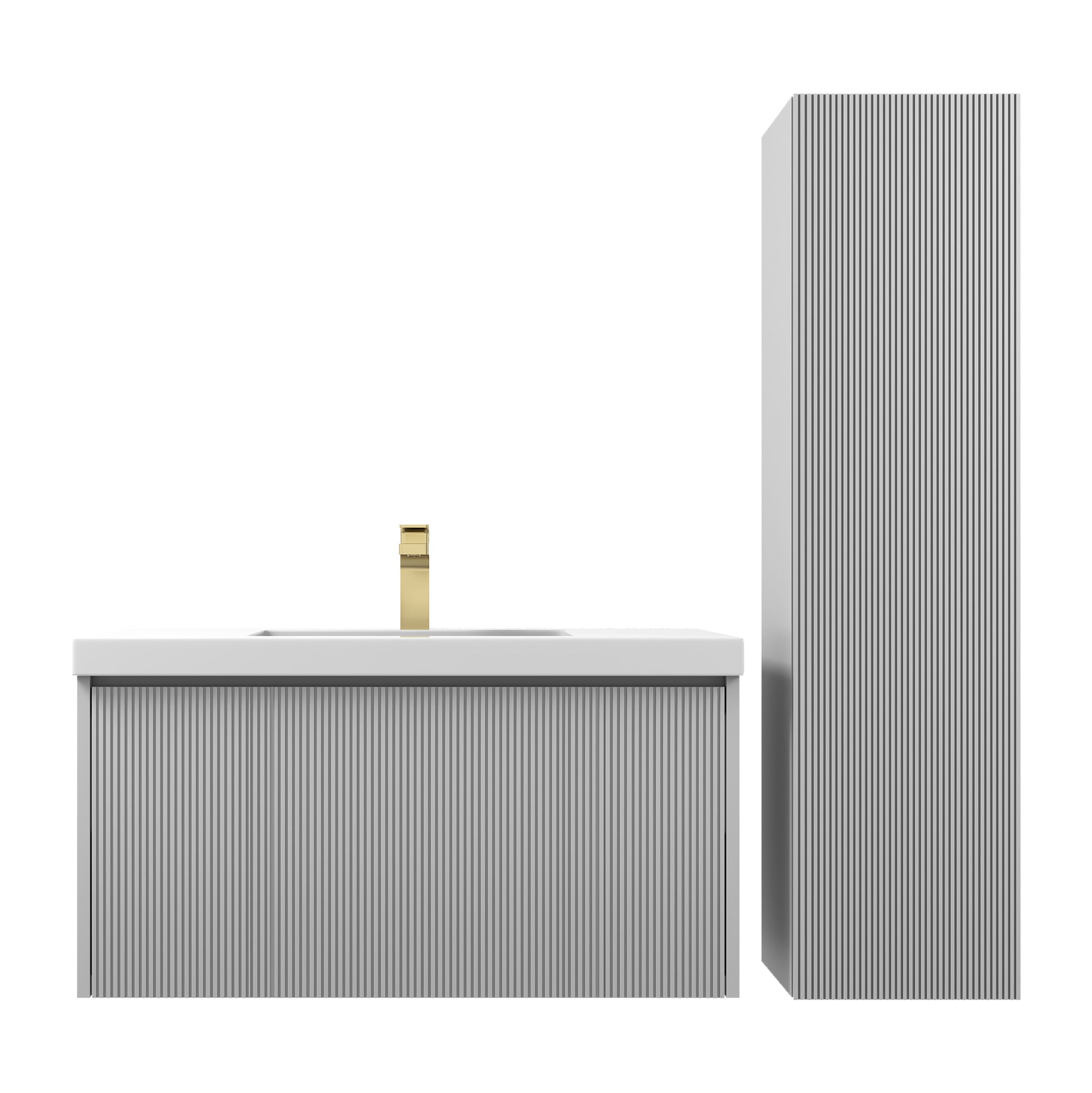 Positano 36'' Vanity✔️Base Cabinet Only