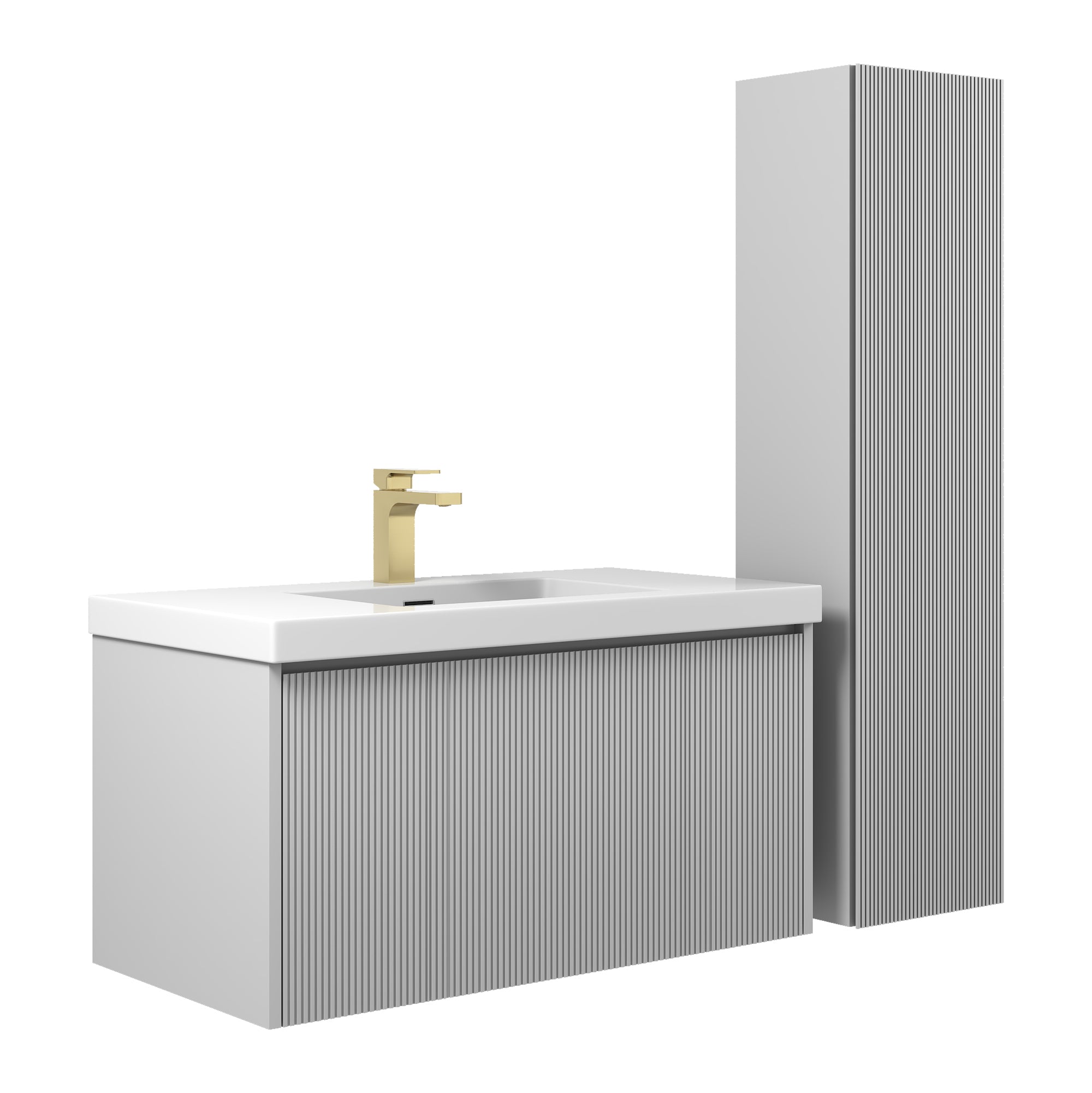 Positano 36'' Vanity✔️Base Cabinet Only