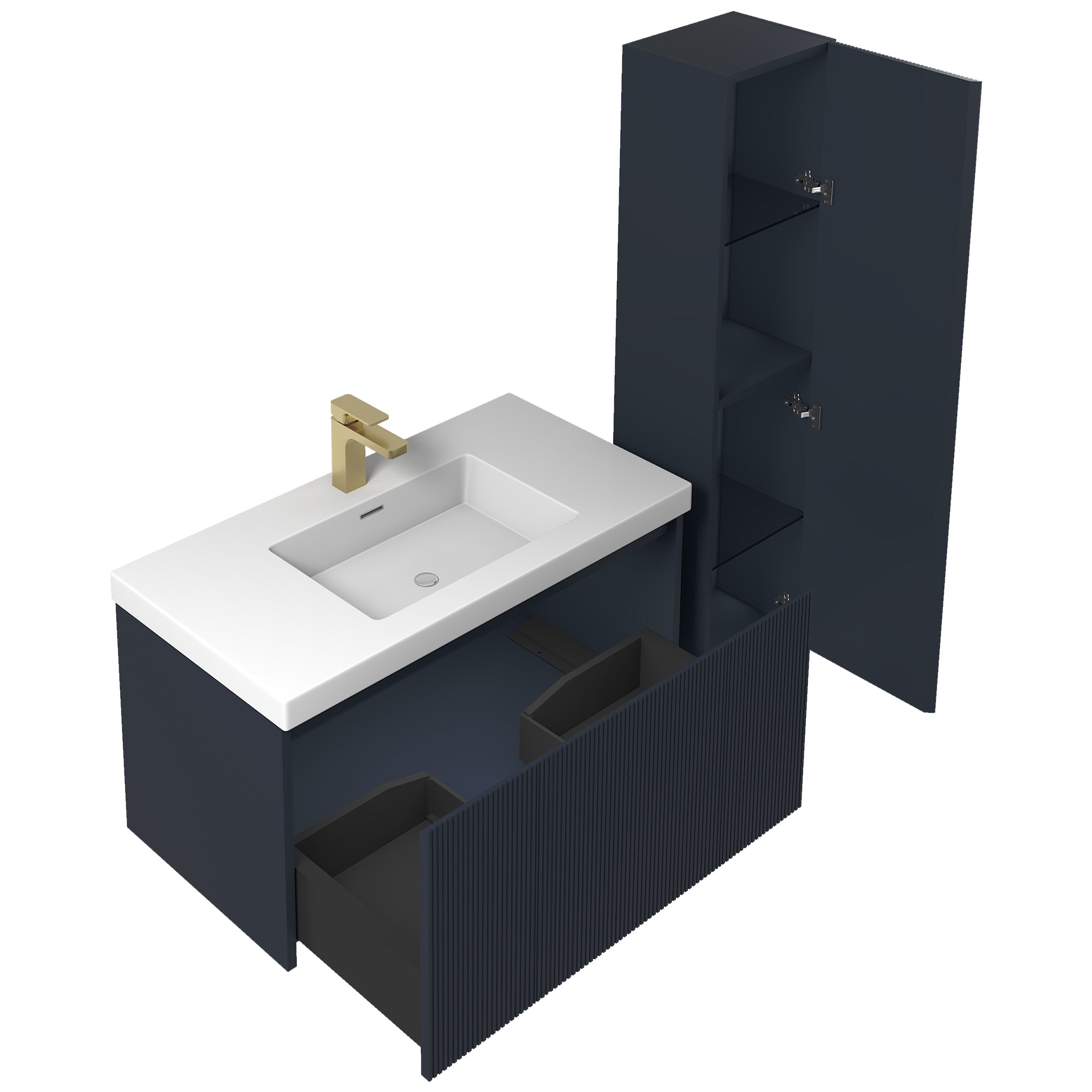 Positano 36'' Vanity✔️Base Cabinet Only