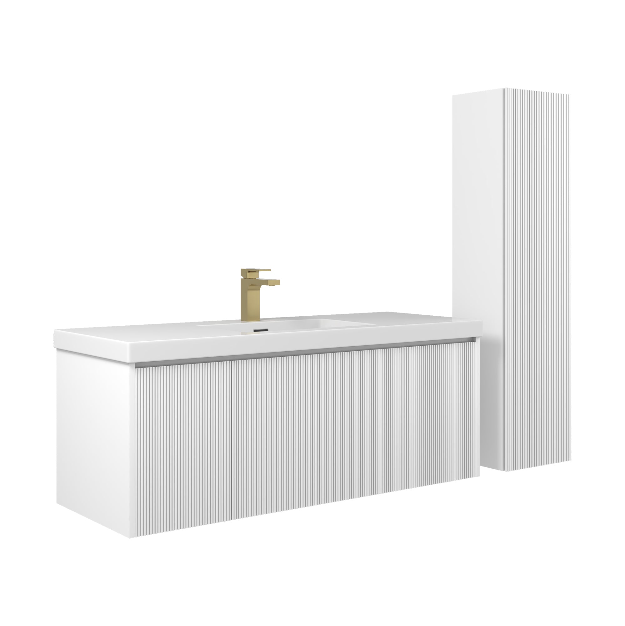 Positano 48'' Single Vanity ✔️Base Cabinet Only