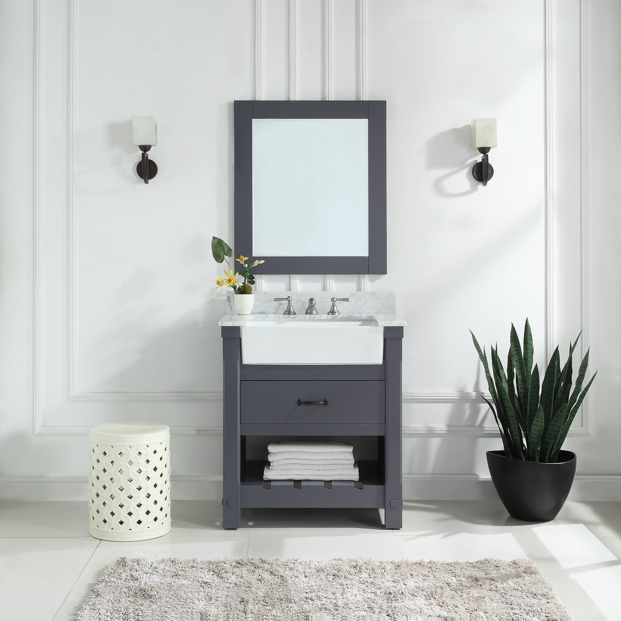 1915 Series 30in Bathroom Vanity Cabinet Set