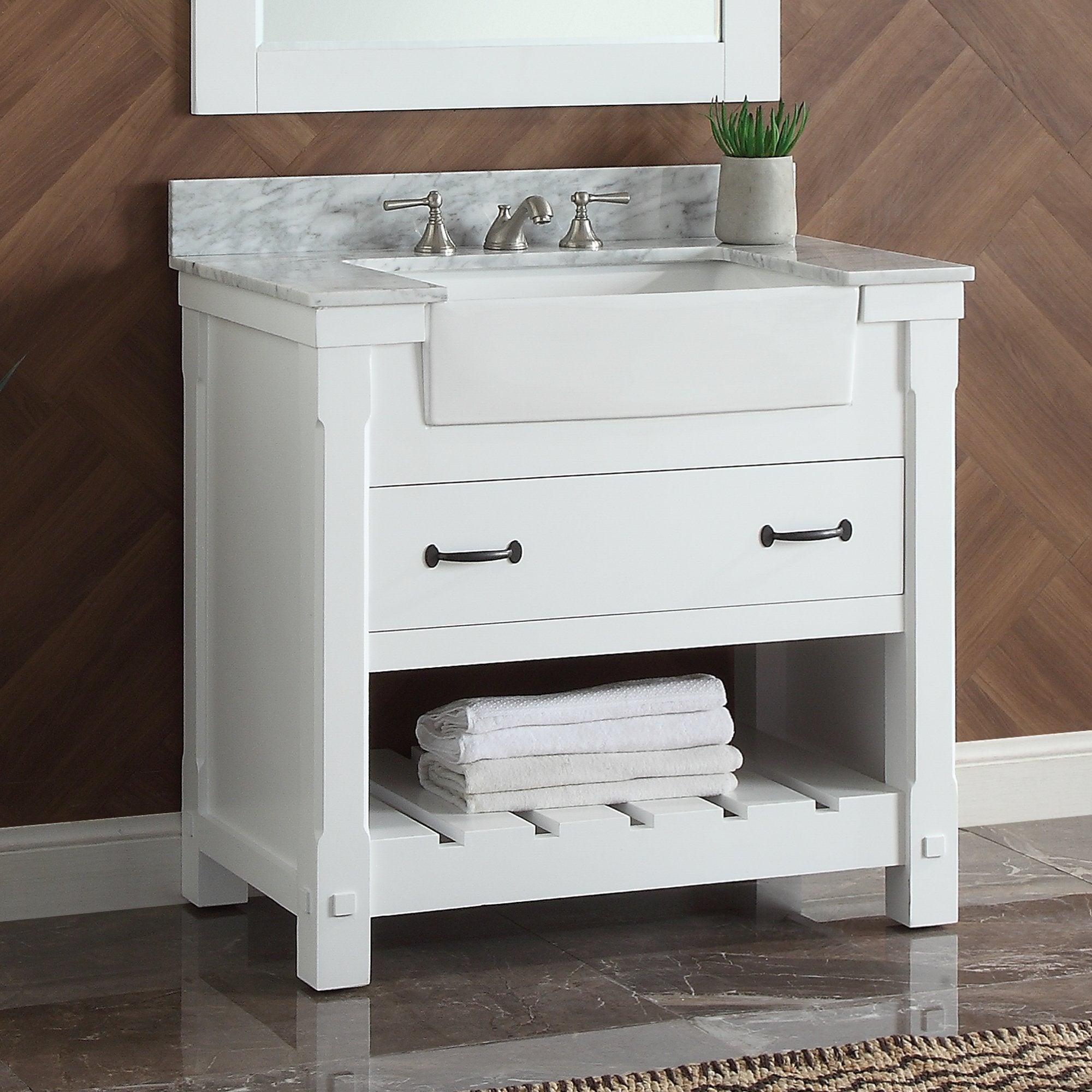 1915 Series 36in Bathroom Vanity Cabinet Set