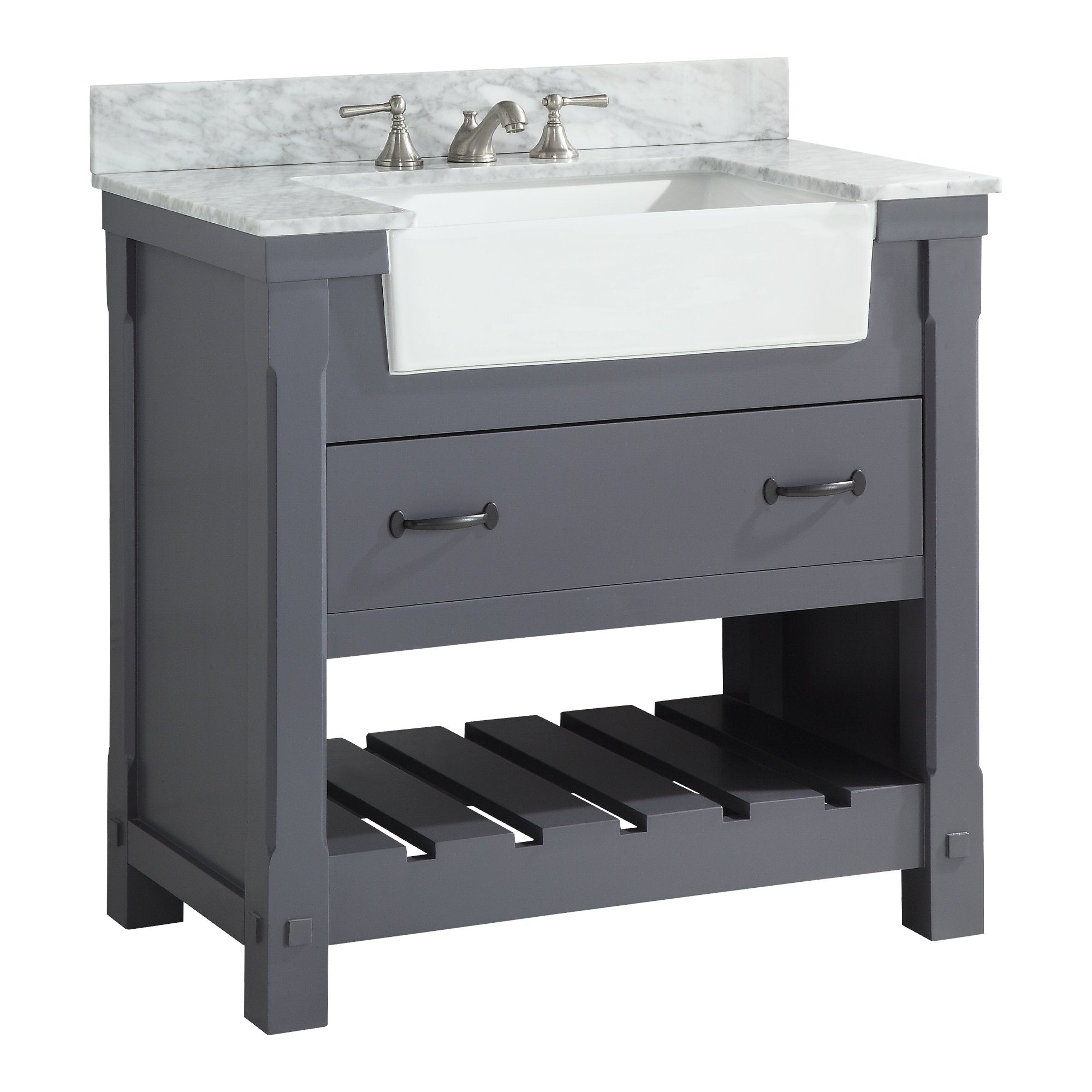 1915 Series 36in Bathroom Vanity Cabinet Set