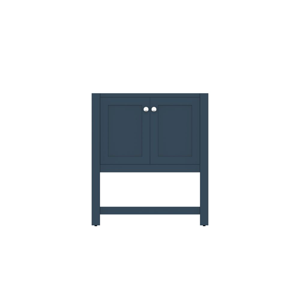 Wilmington 30 inch Vanity WHITE with No Top