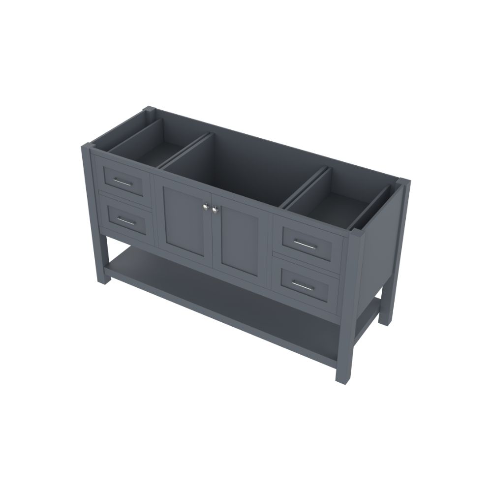 Wilmington 60 inch SINGLE Vanity with No Top