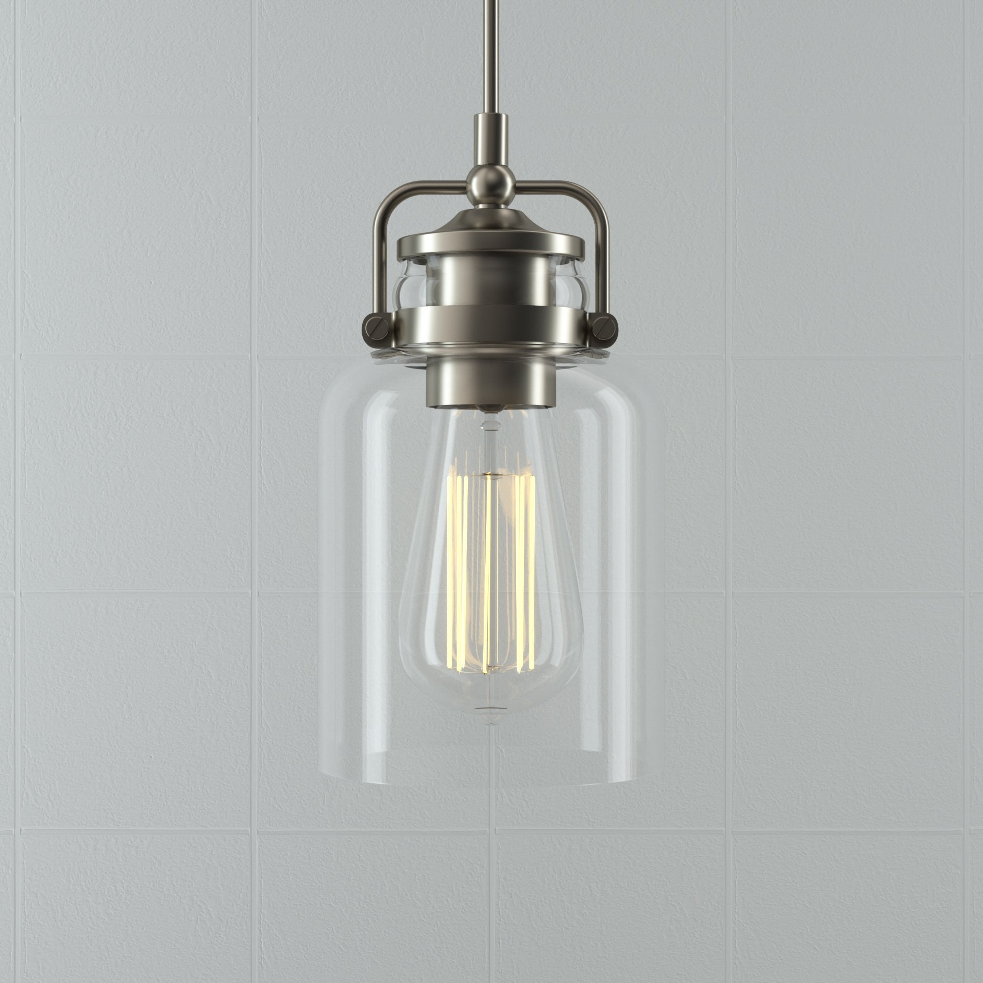 1-Light Dimmable LED Pendant Light PL0001