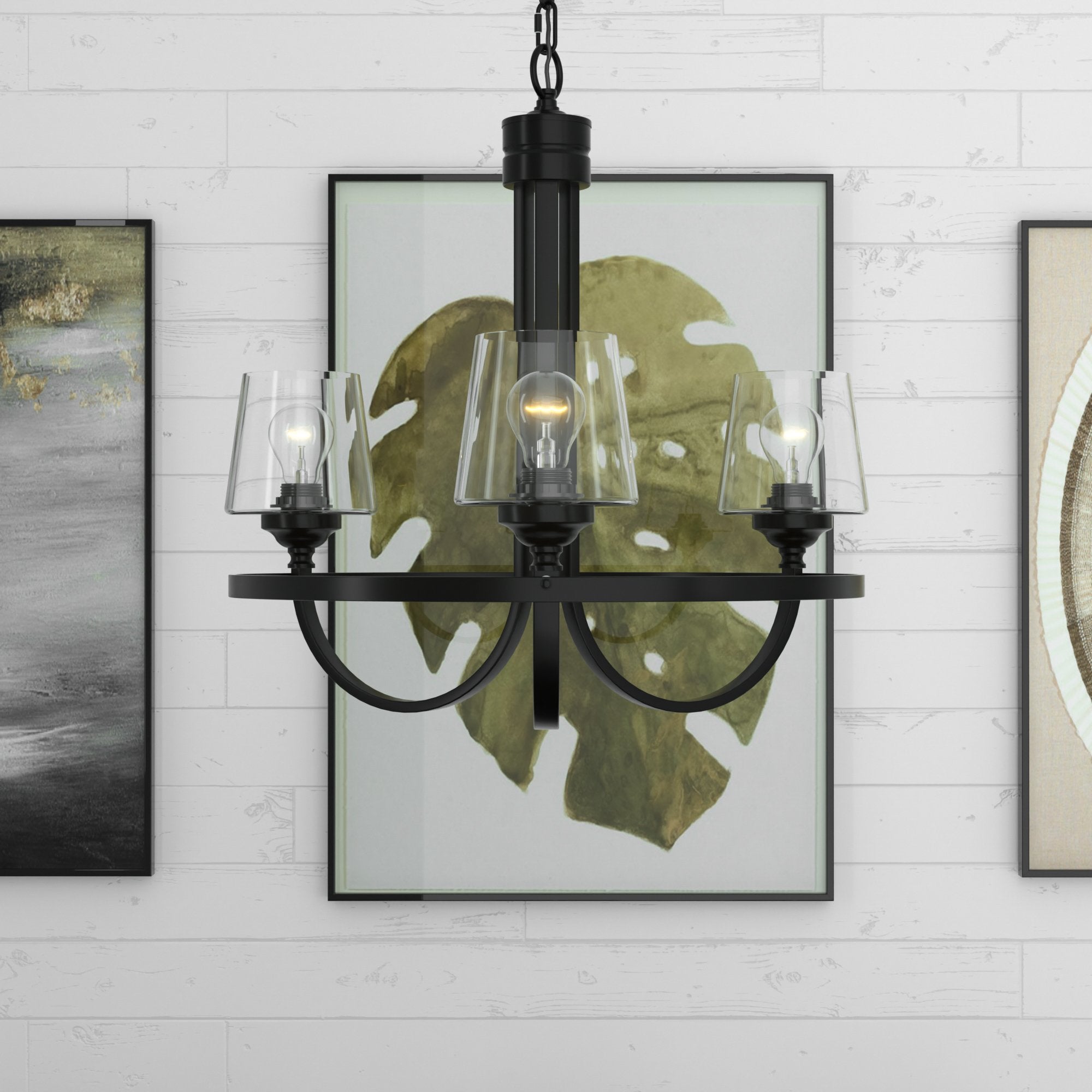 3-Light Dimmable LED Pendant Light PL0004