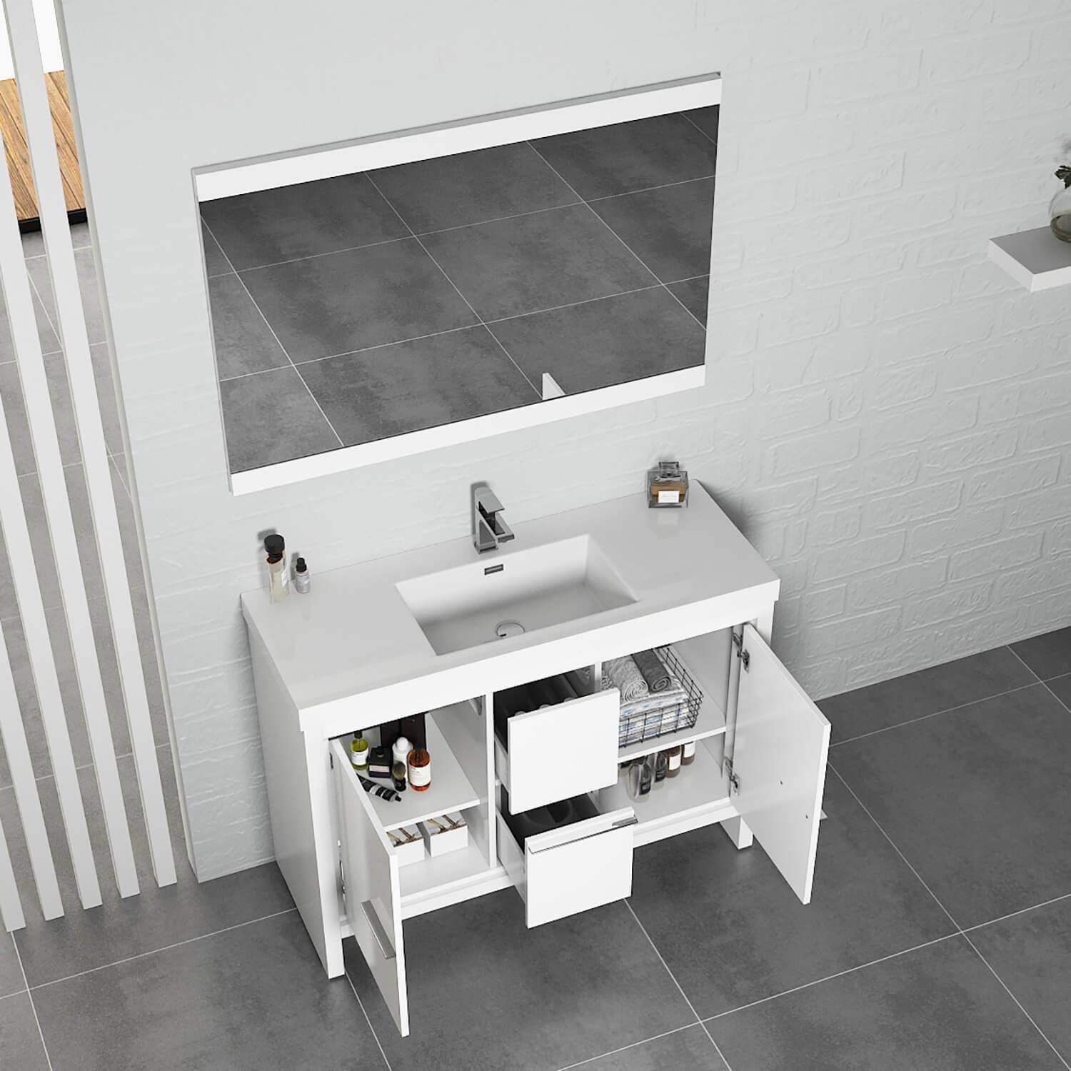 Milan 48 Inch Vanity - ezkitchenbath