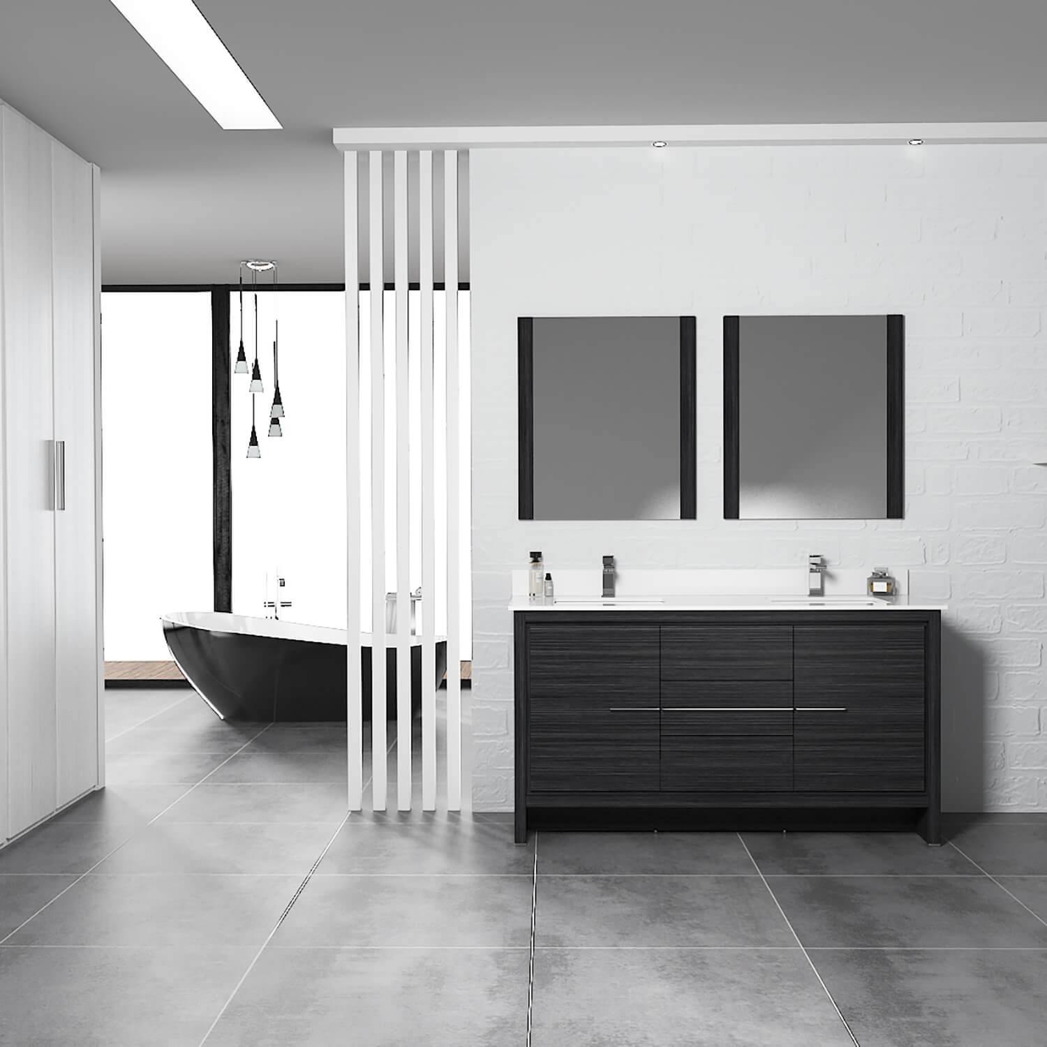 Milan 60 Inch Vanity - ezkitchenbath